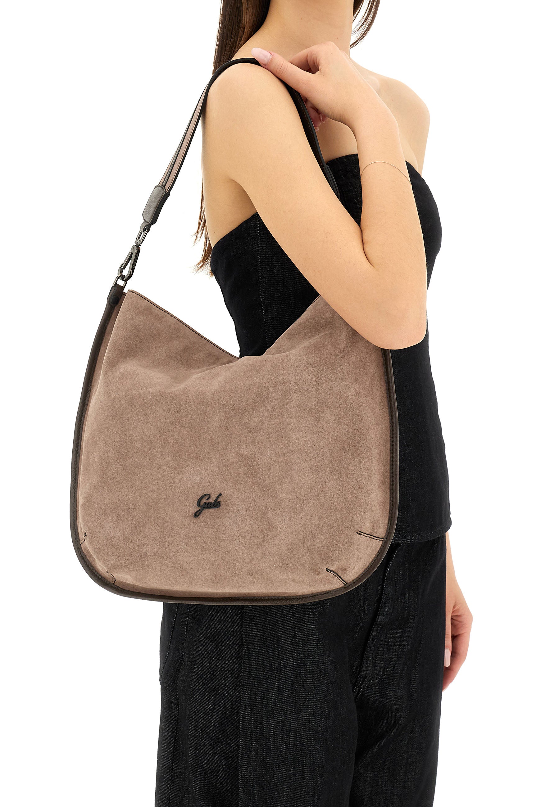 Borse a spalla Marrone Gabs