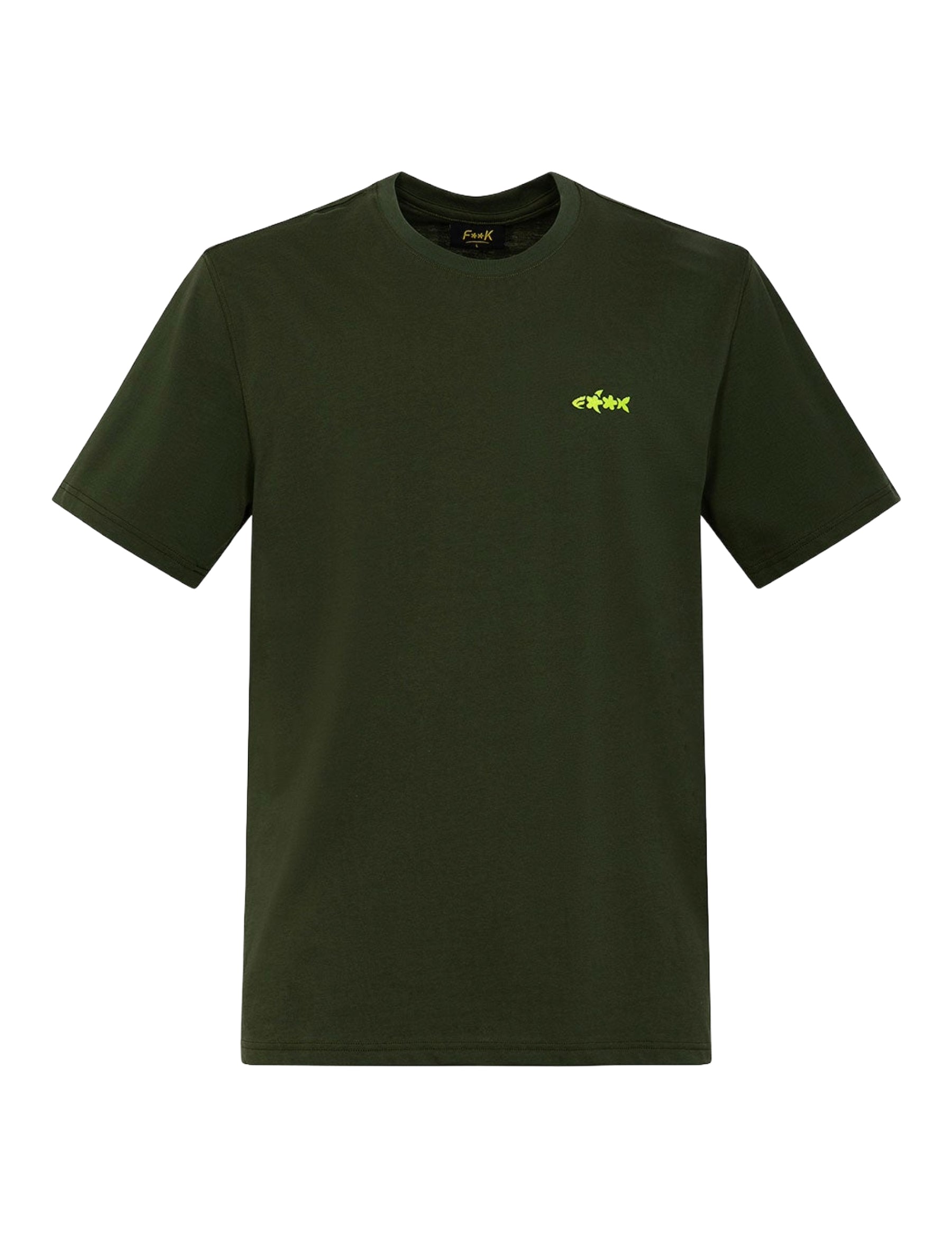 T-shirt Verde F**k