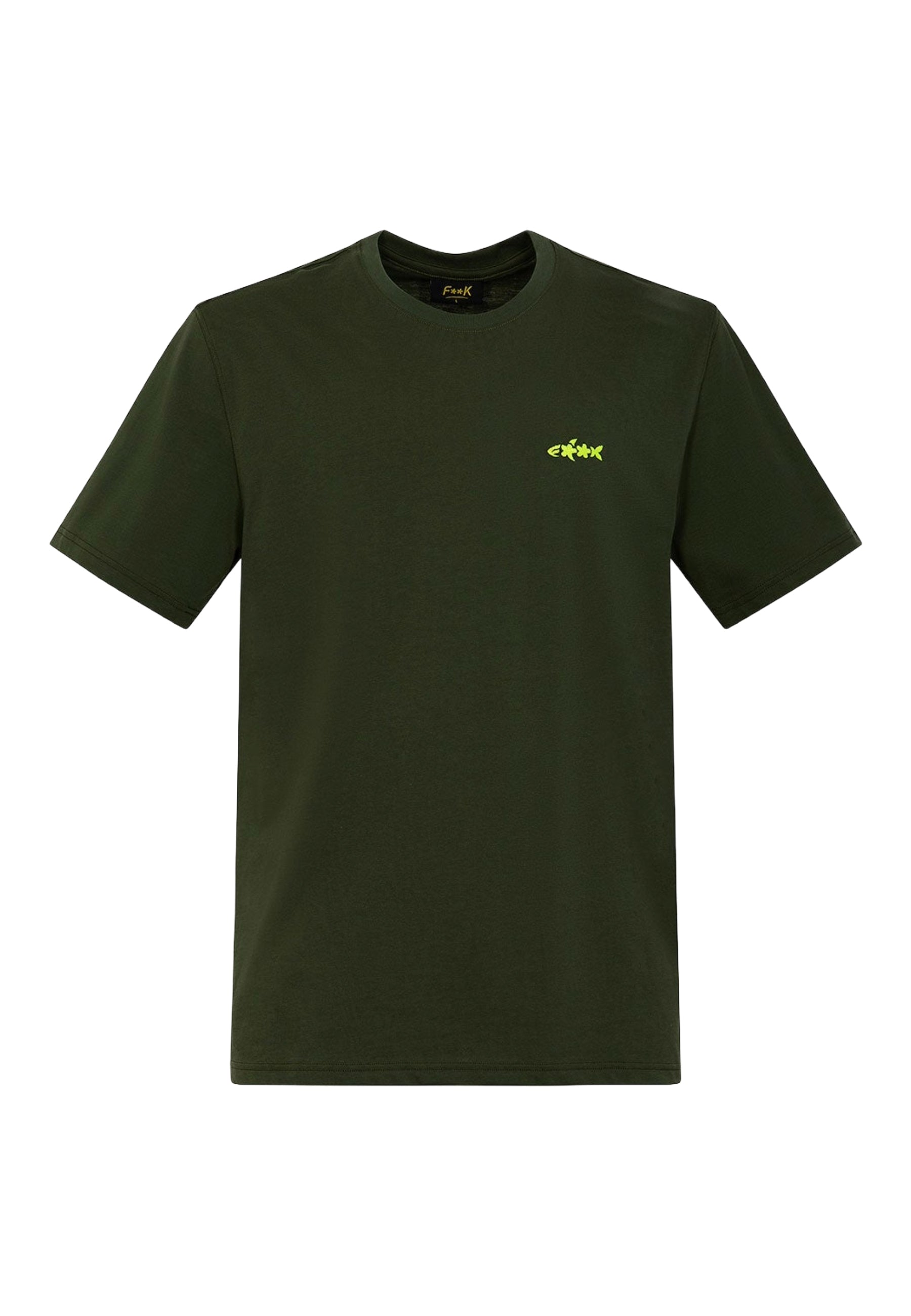 T-shirt Verde F**k