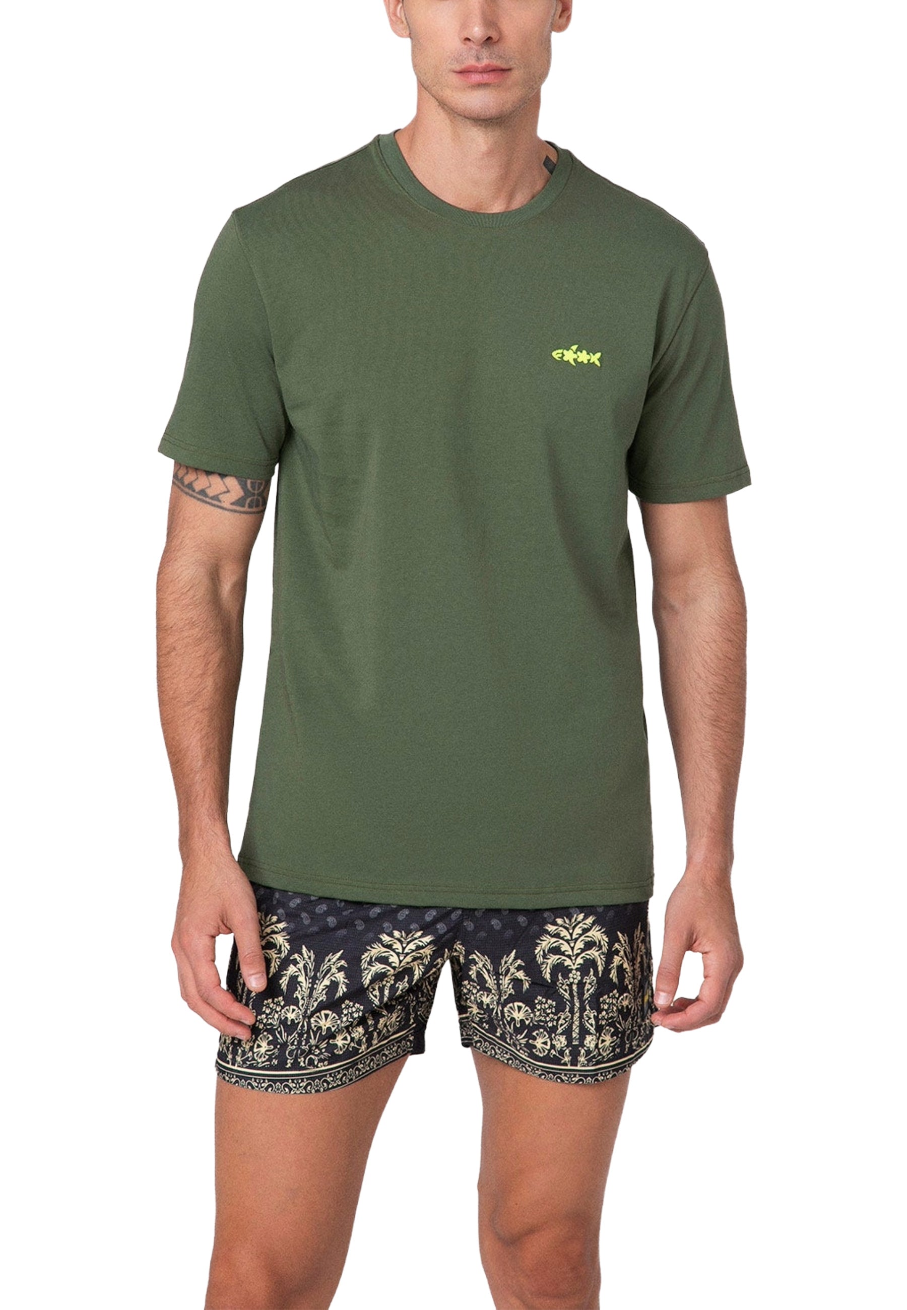 T-shirt Verde F**k