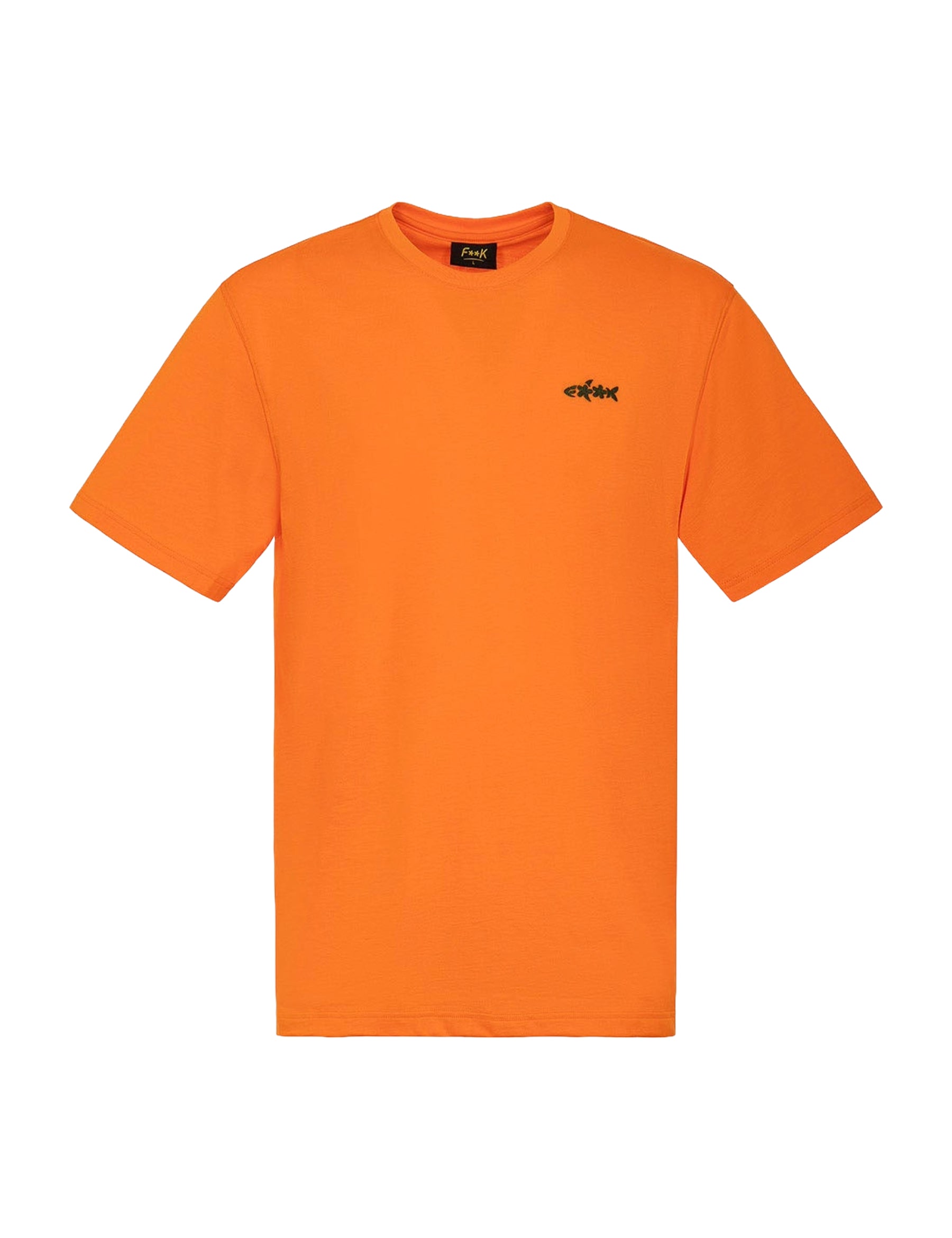 T-shirt Arancio F**k