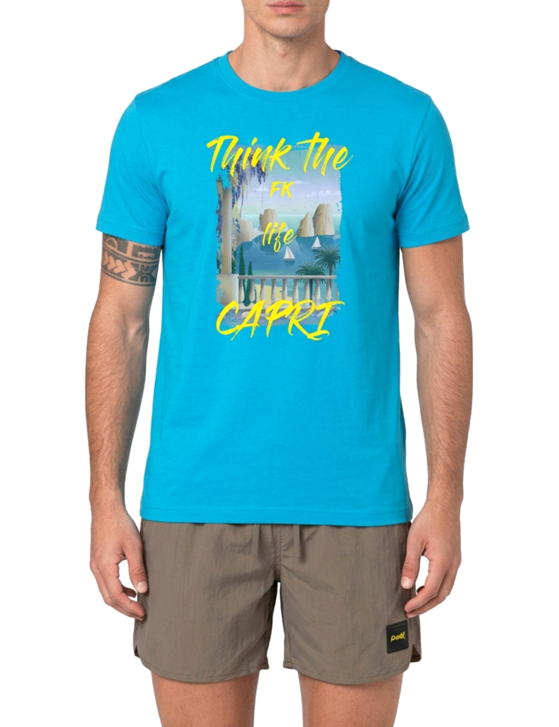 T-shirt Celeste F**k