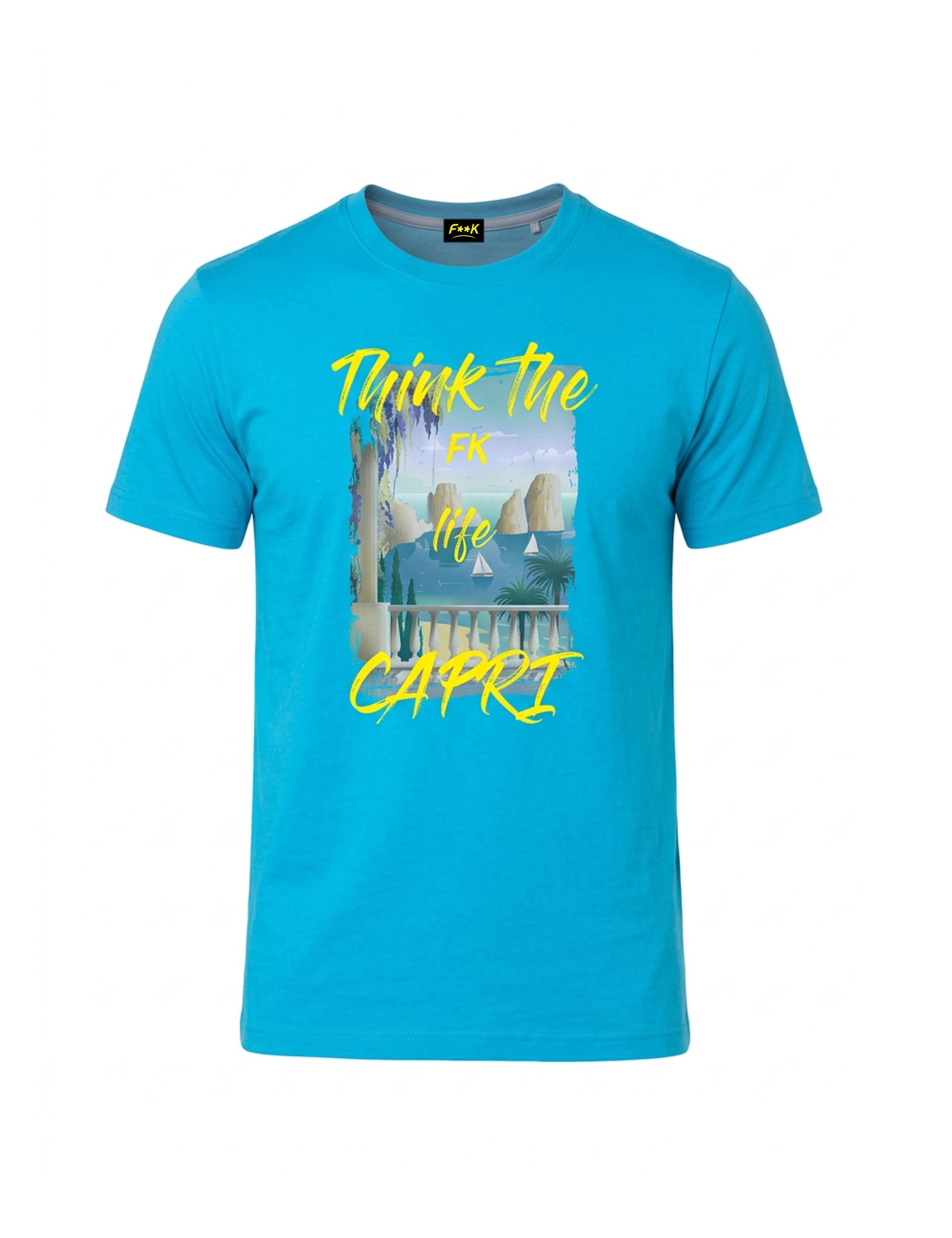 T-shirt Celeste F**k