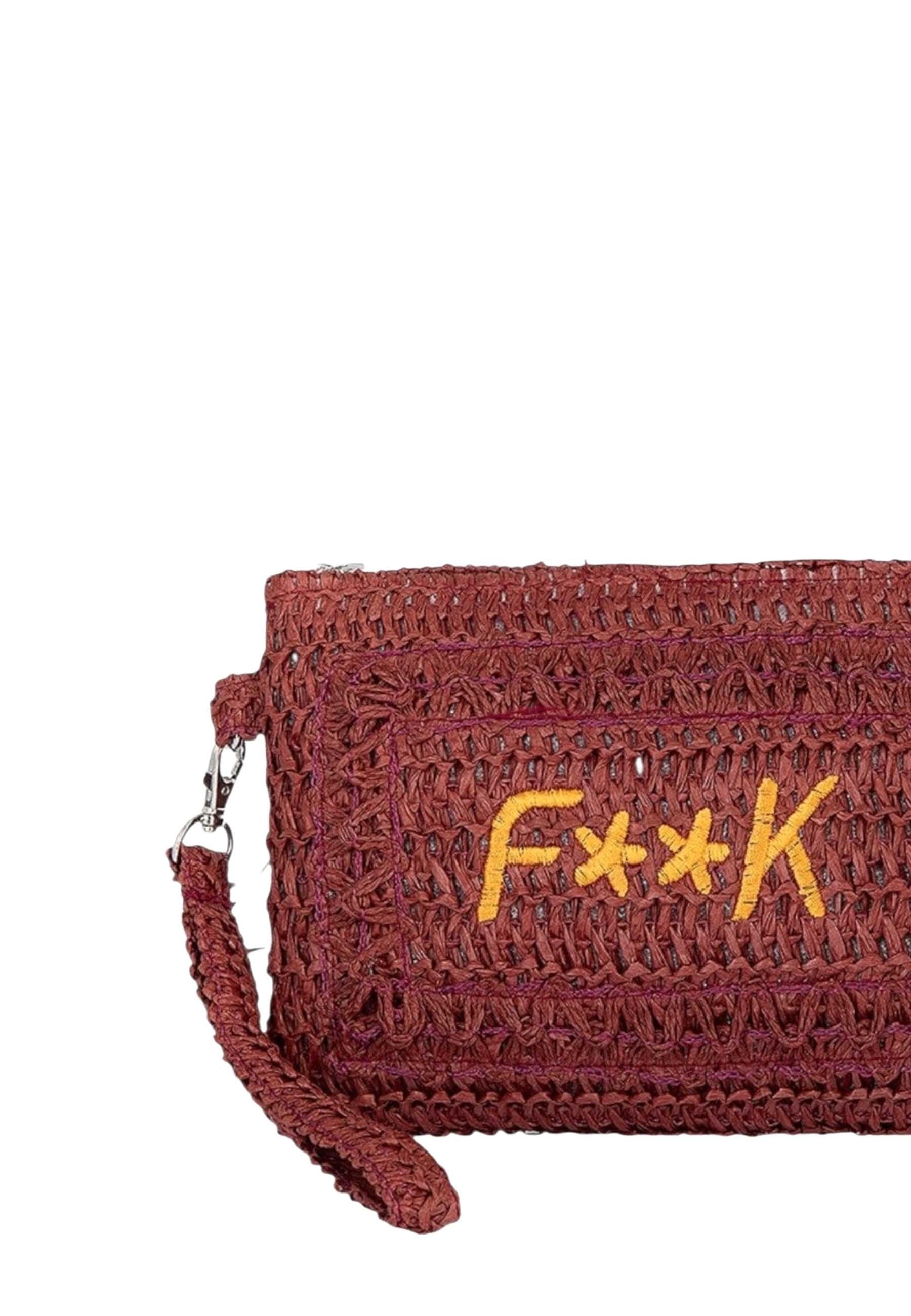 Pochette Bordeaux F**k