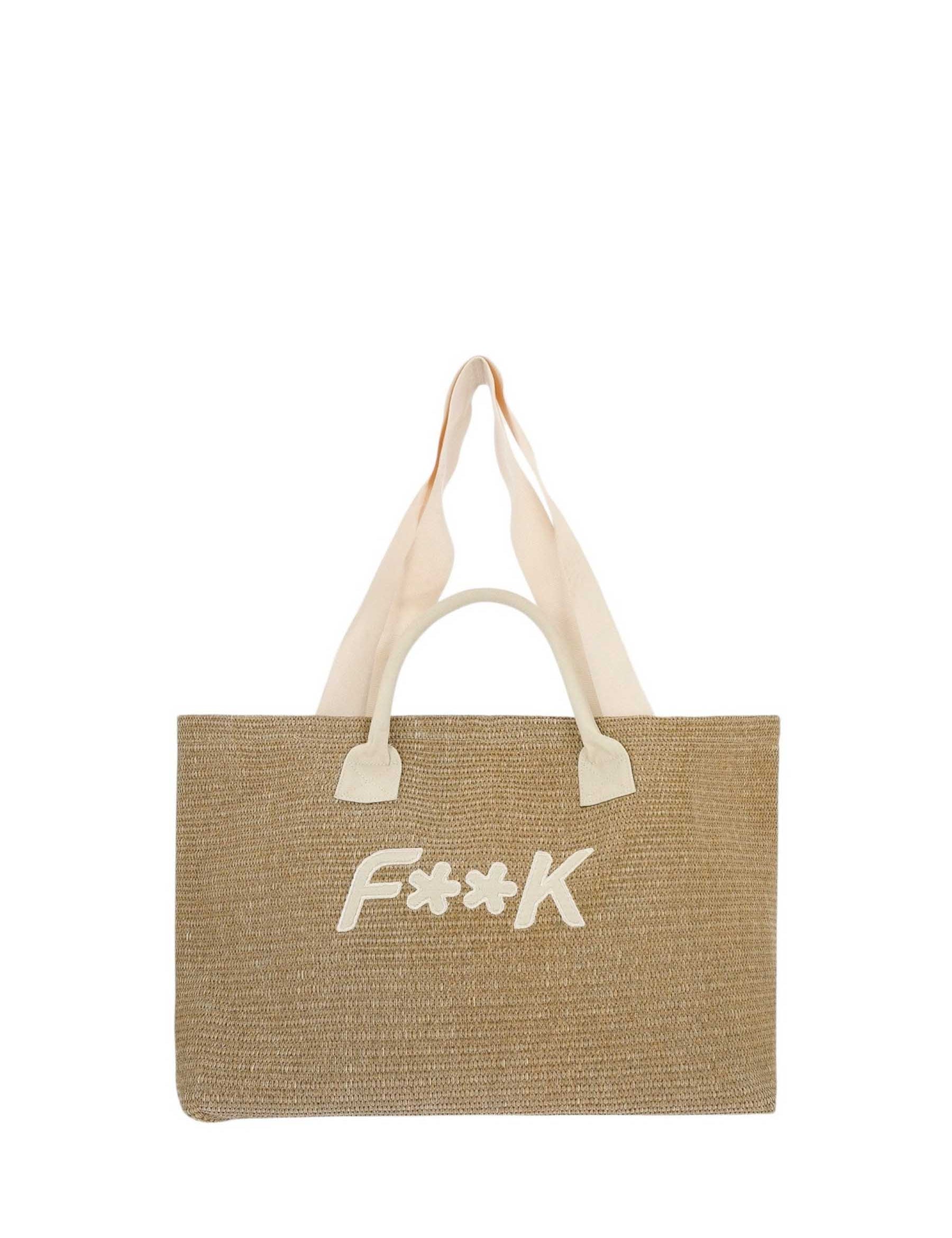 Borse mare Beige F**k