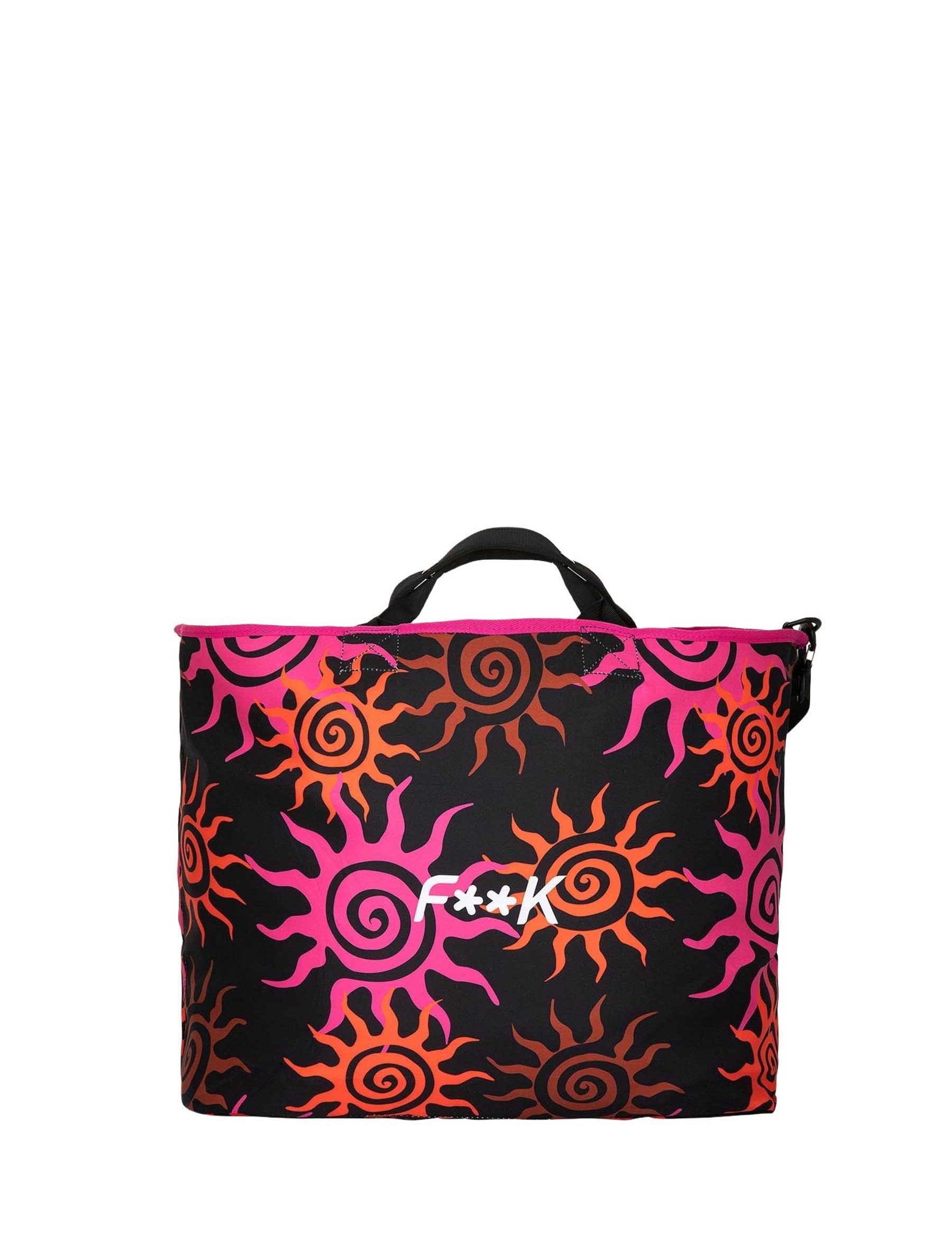 Borse mare Nero Fucsia F**k