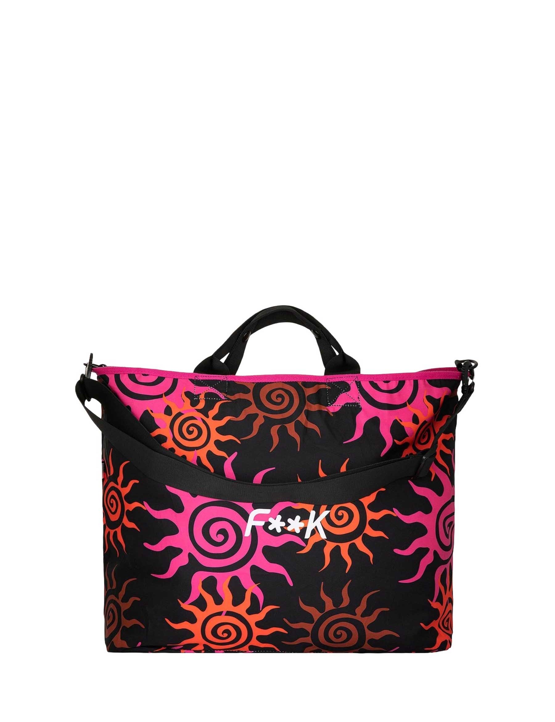 Borse mare Nero Fucsia F**k