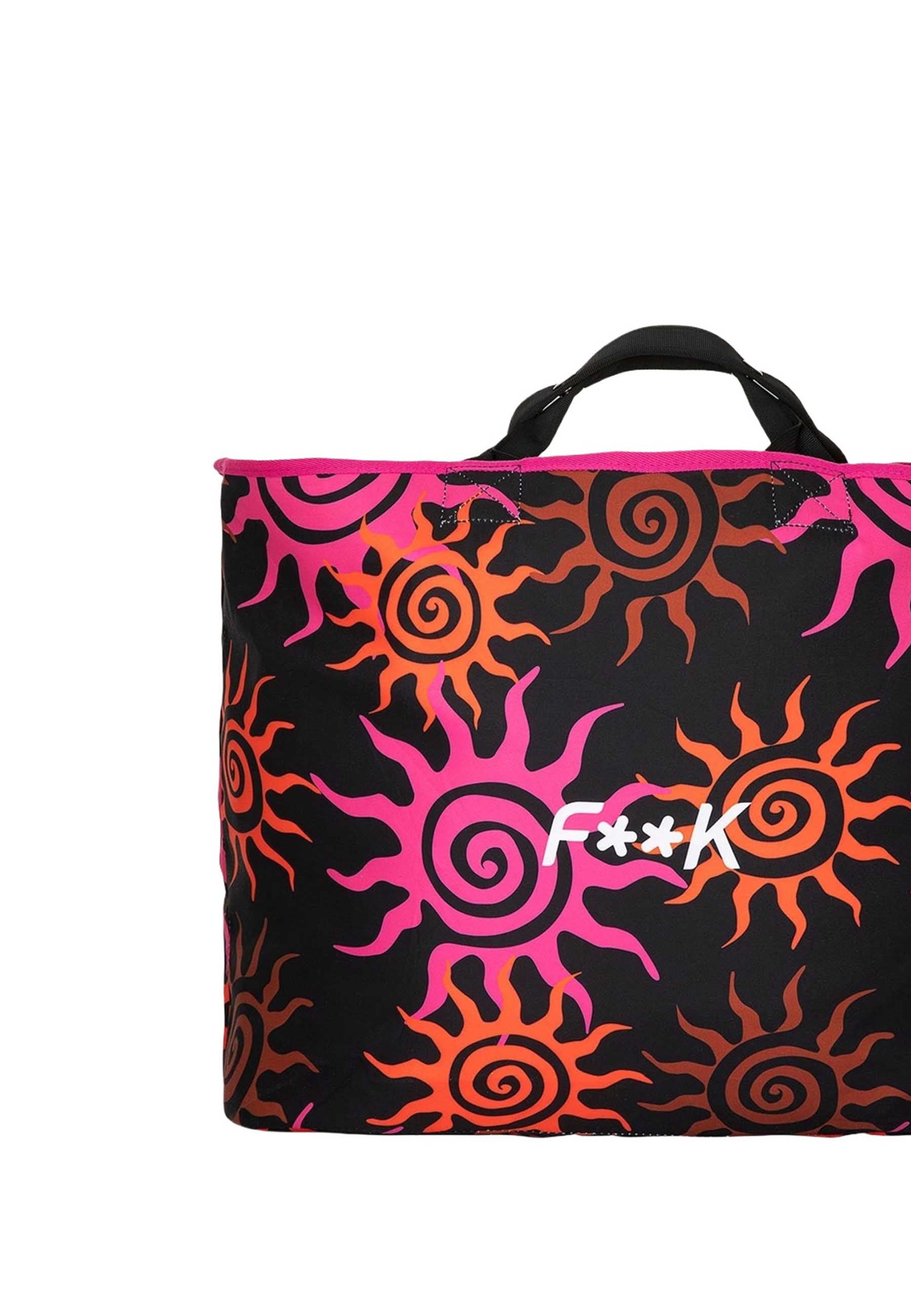 Borse mare Nero Fucsia F**k