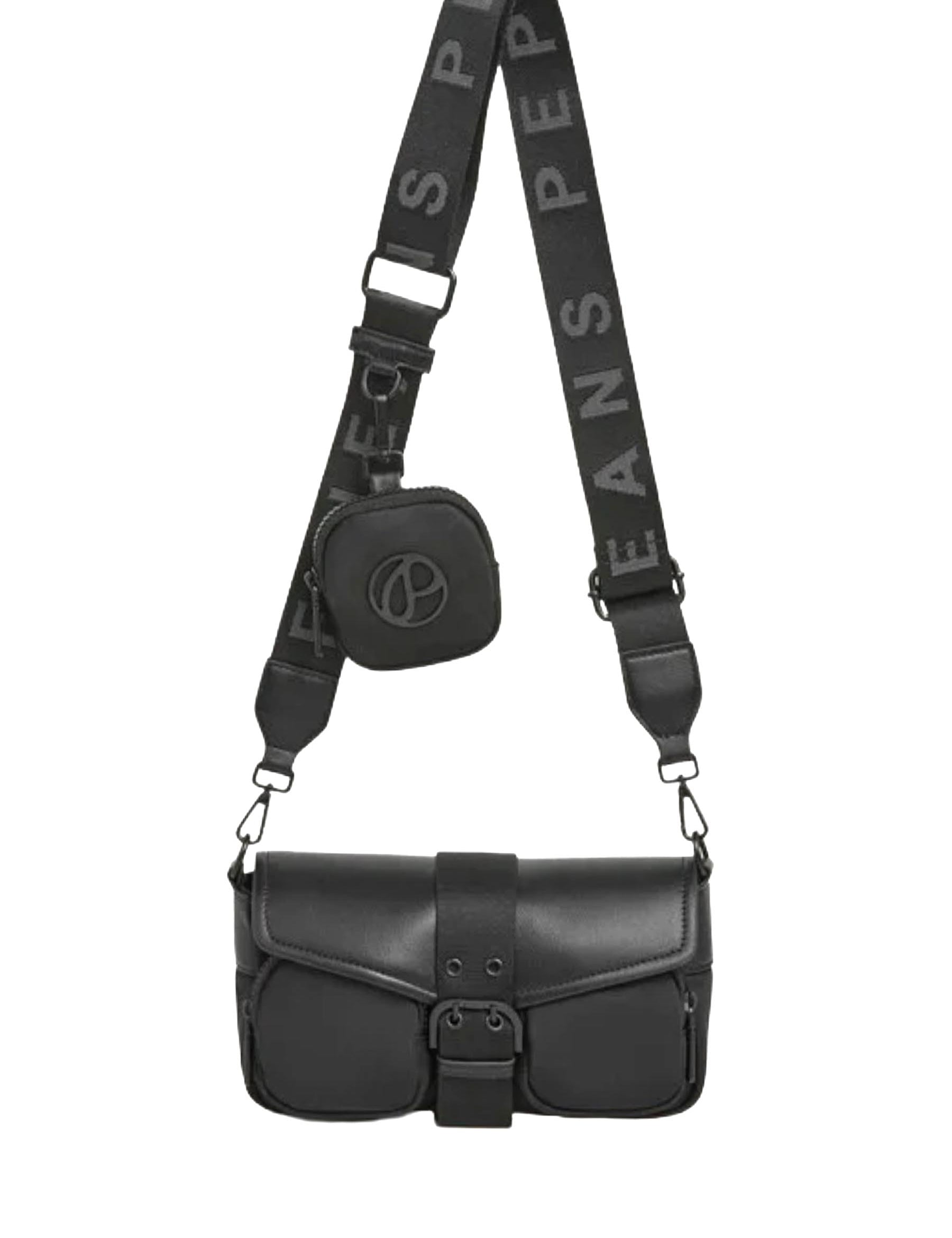 Tracolla Nero Pepe Jeans