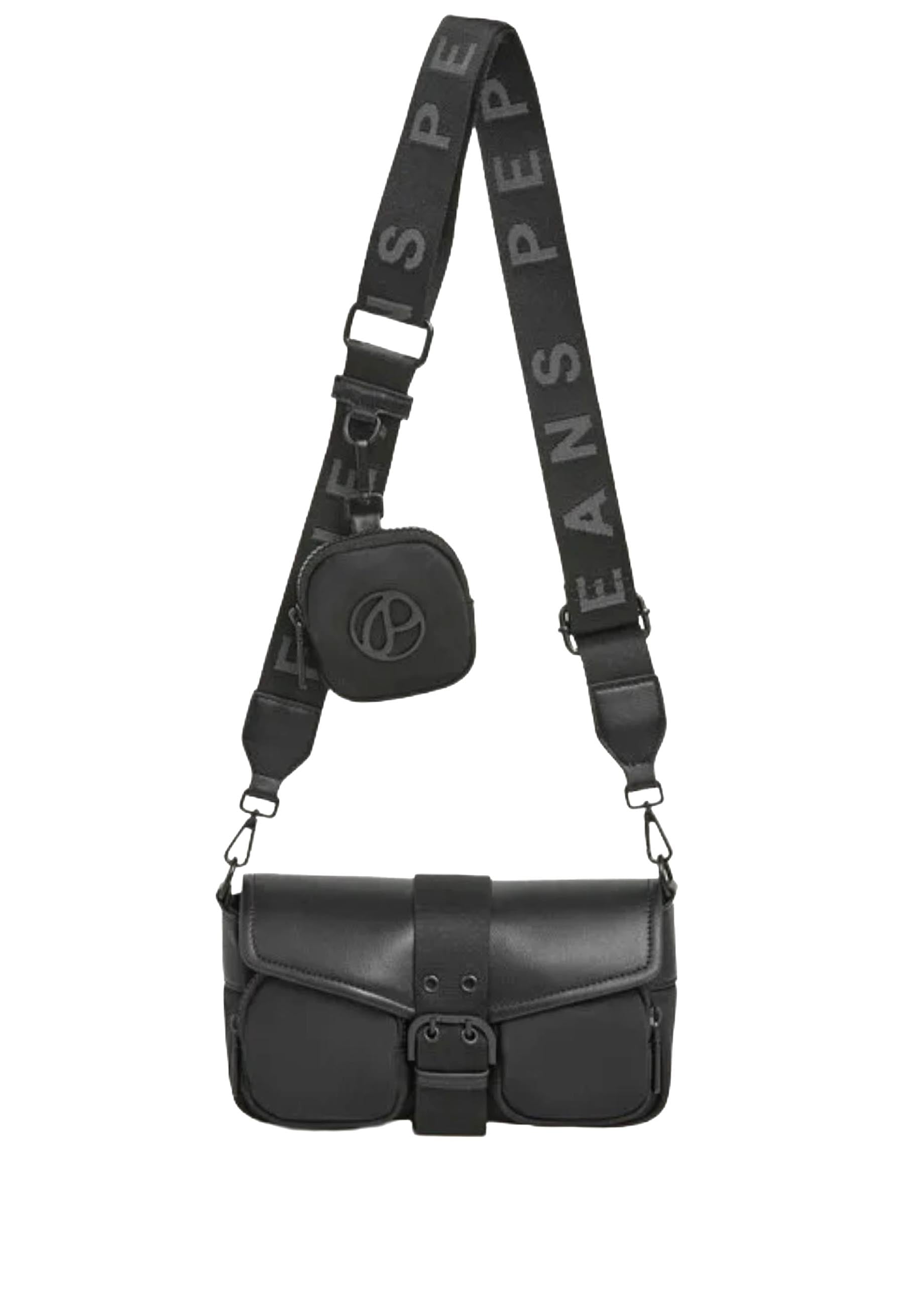 Tracolla Nero Pepe Jeans