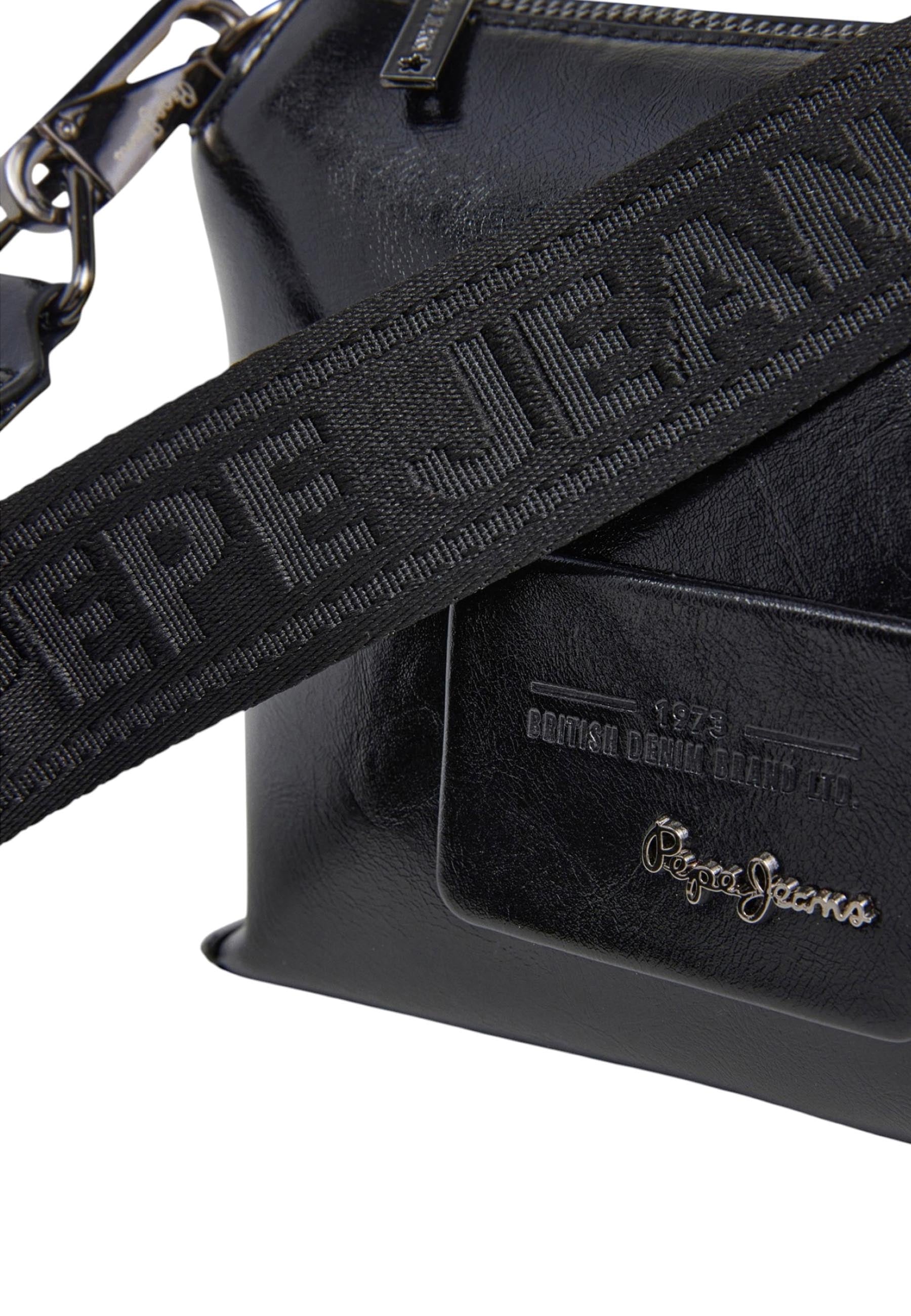 Tracolla Nero Pepe Jeans