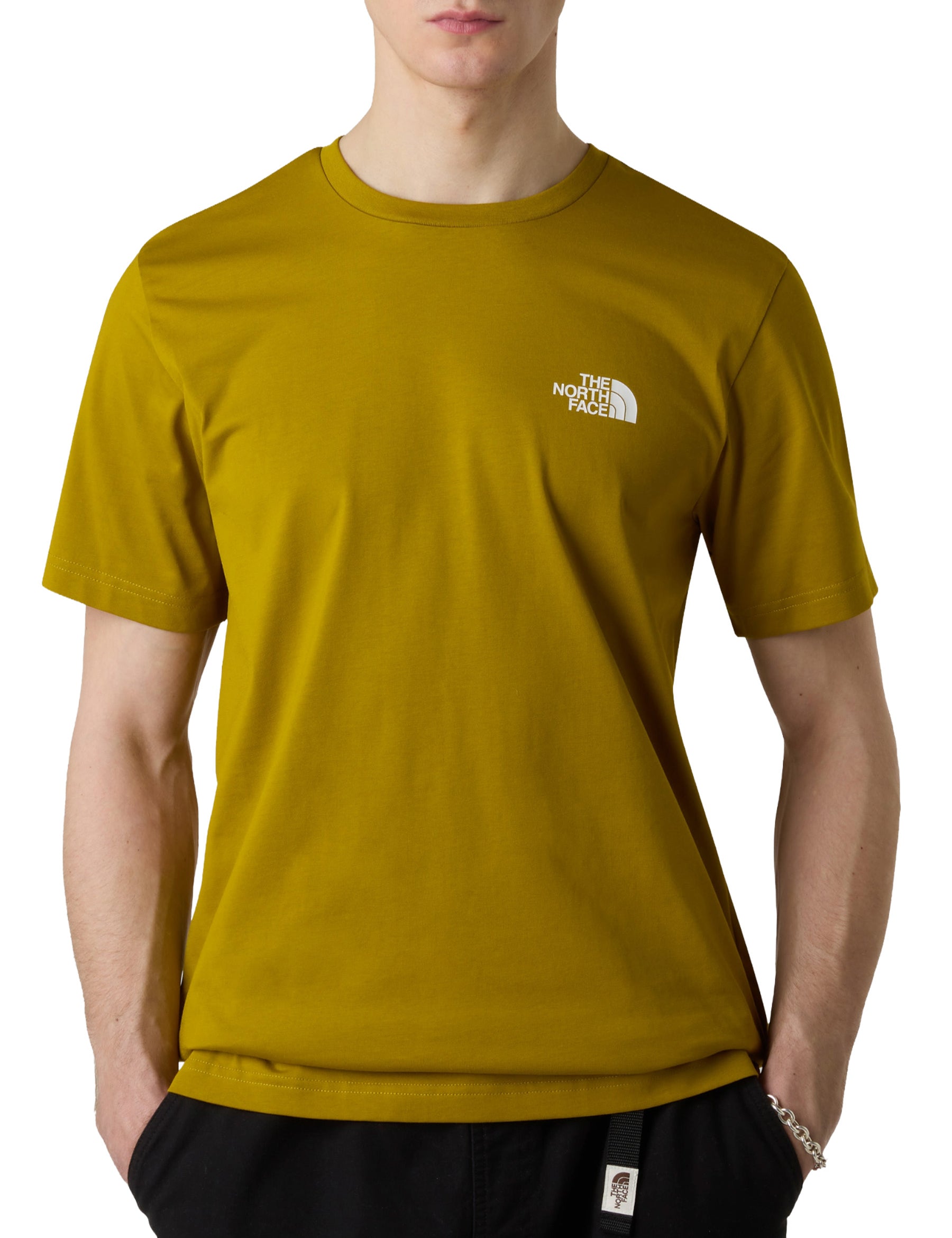 T-shirt Giallo The North Face