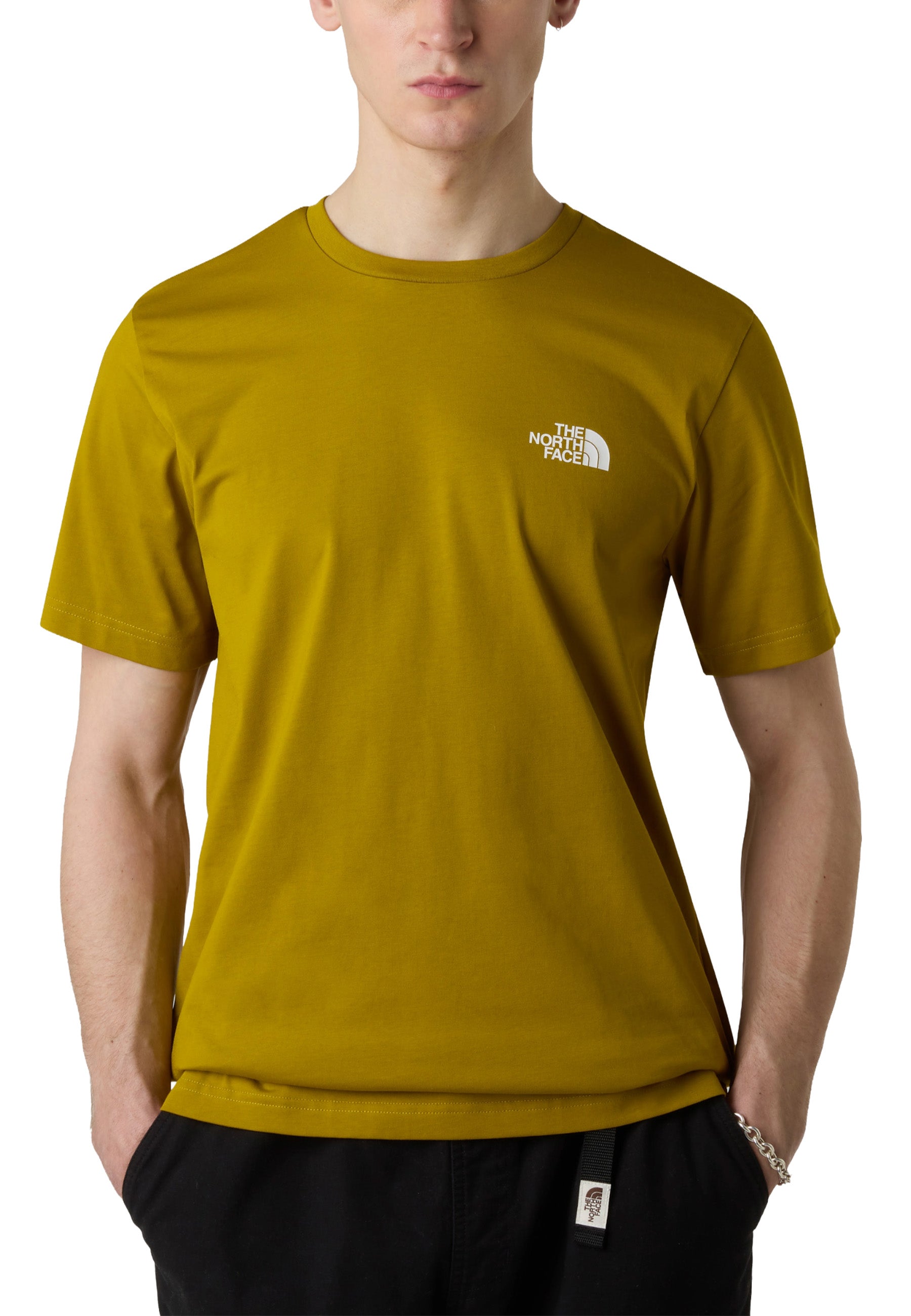 T-shirt Giallo The North Face