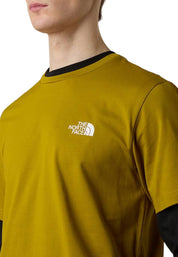 T-shirt Giallo The North Face