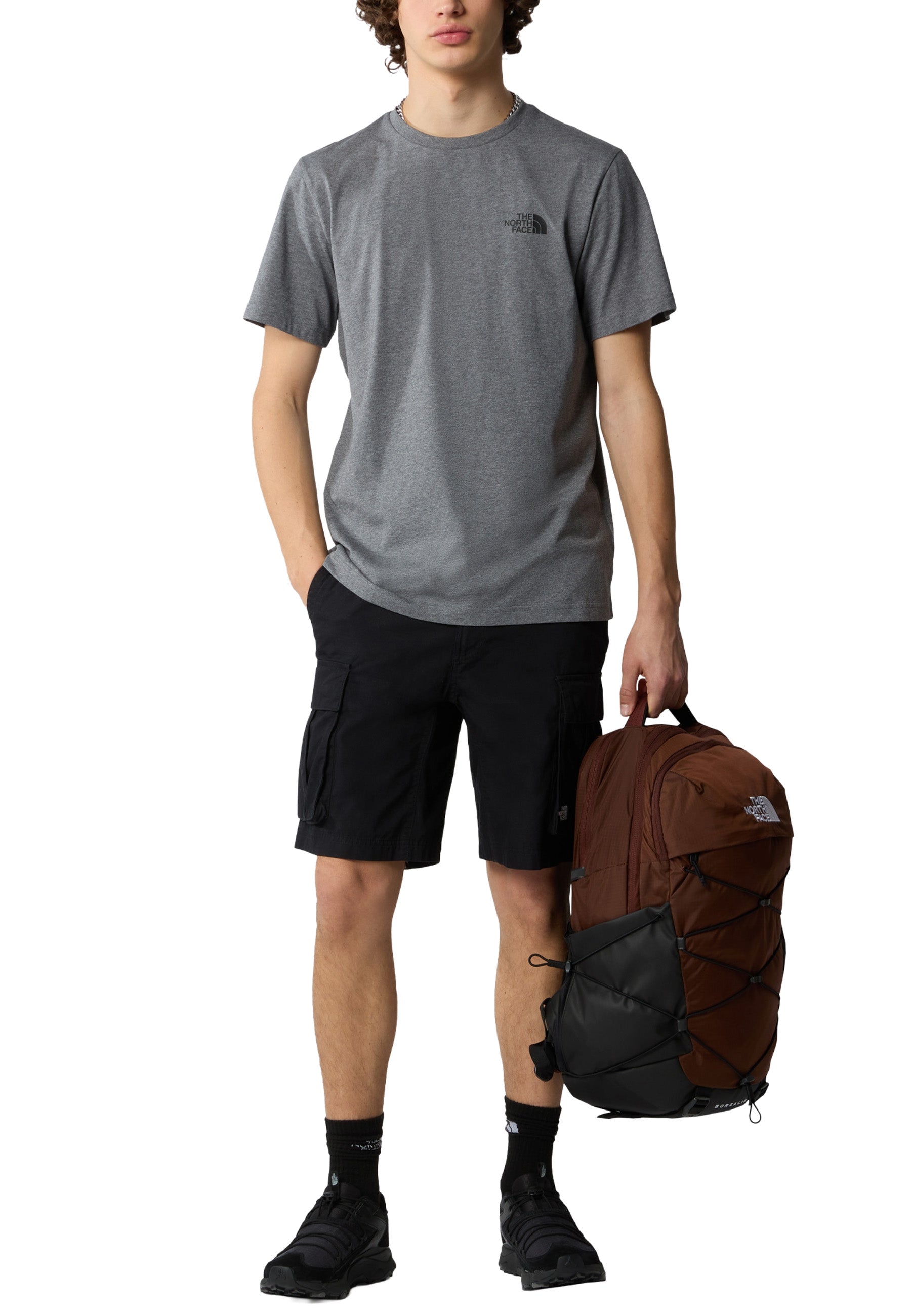 T-shirt Grigio The North Face