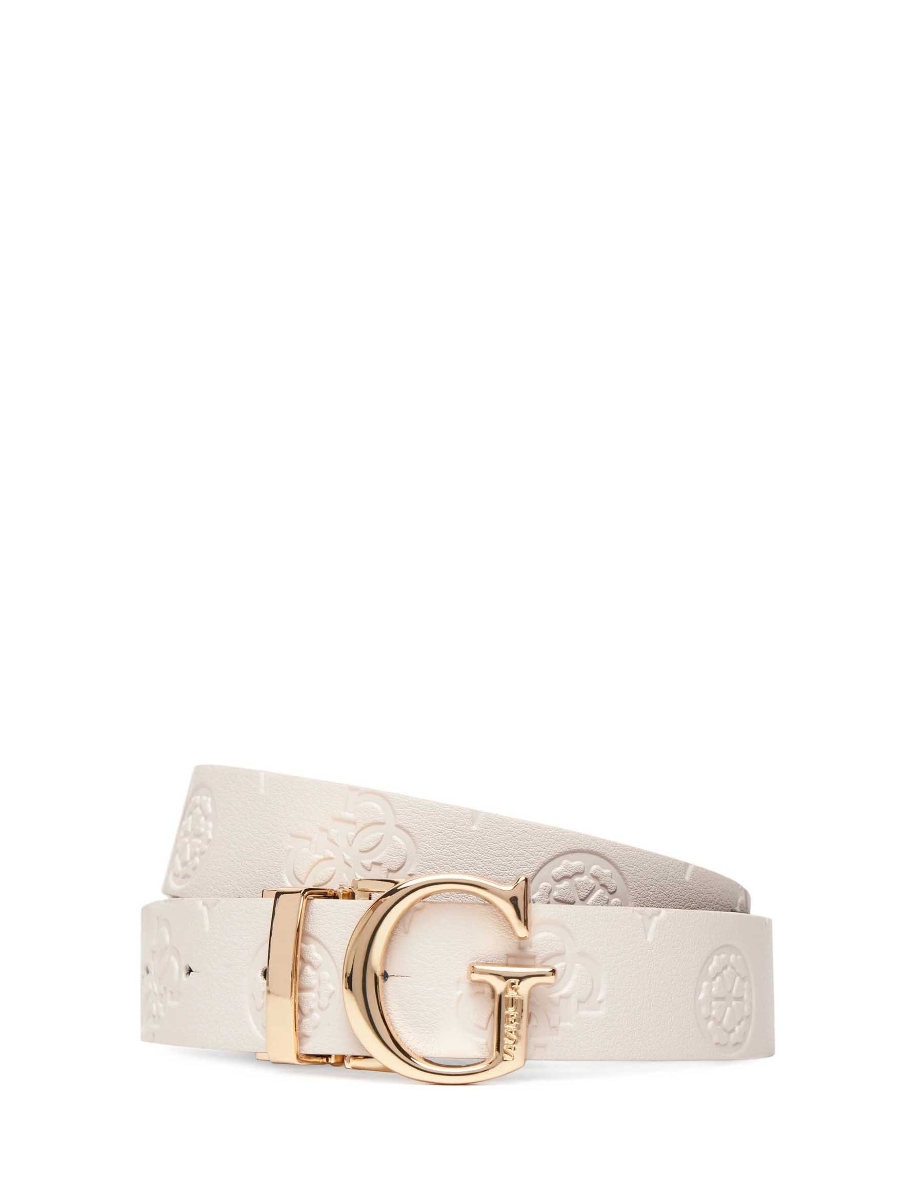 Cinture Bianco Blu Guess