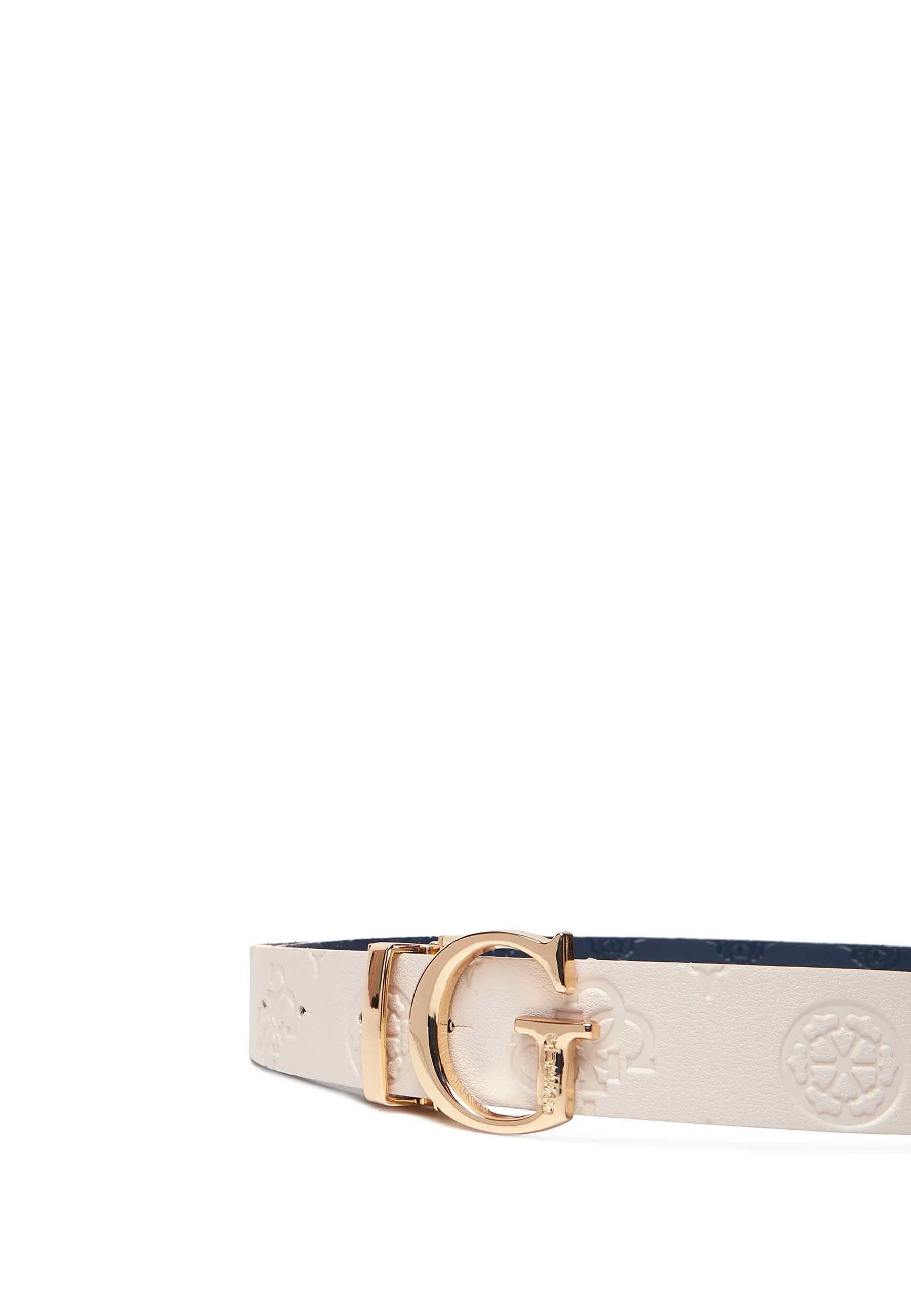 Cinture Bianco Blu Guess