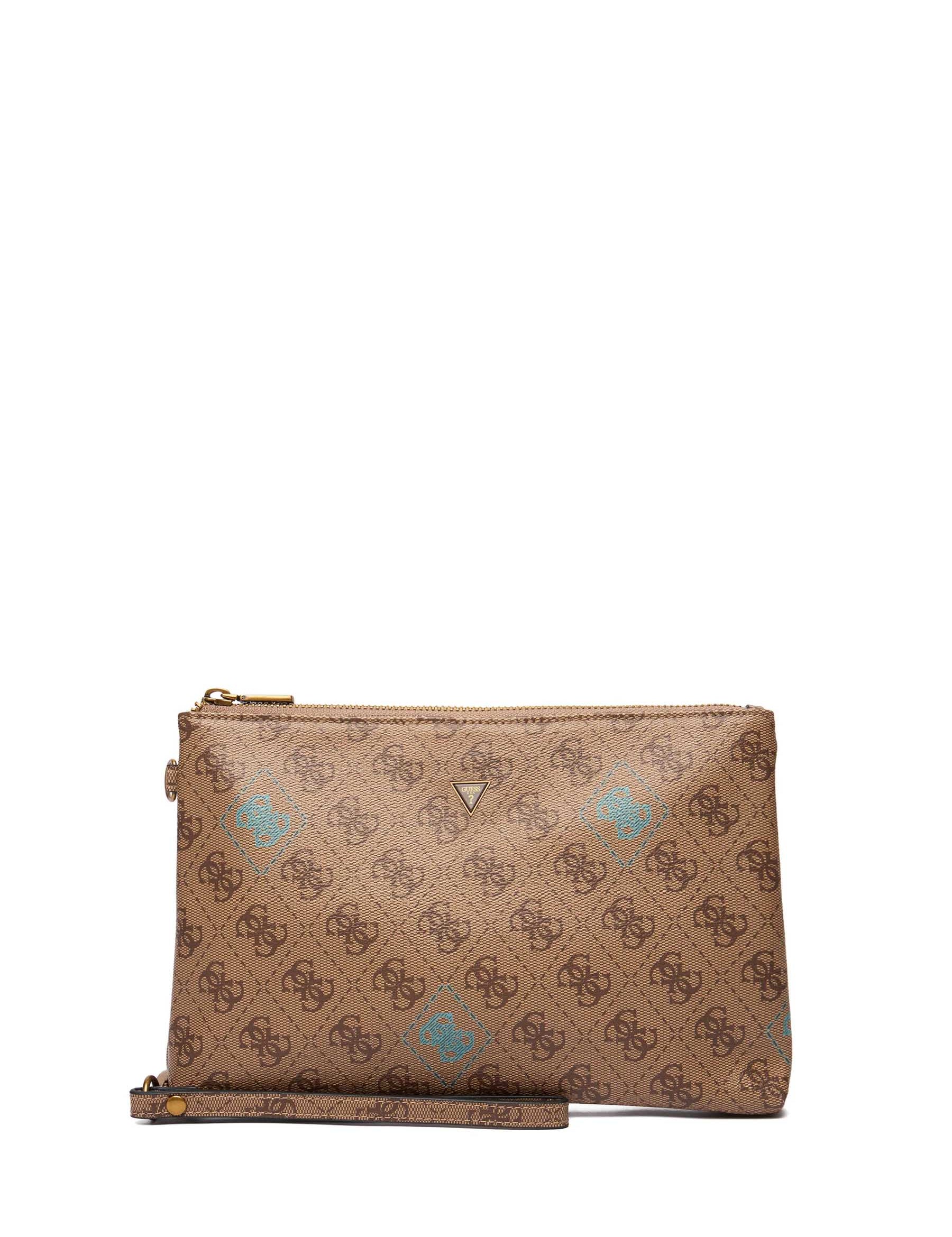 Pochette Marrone Guess