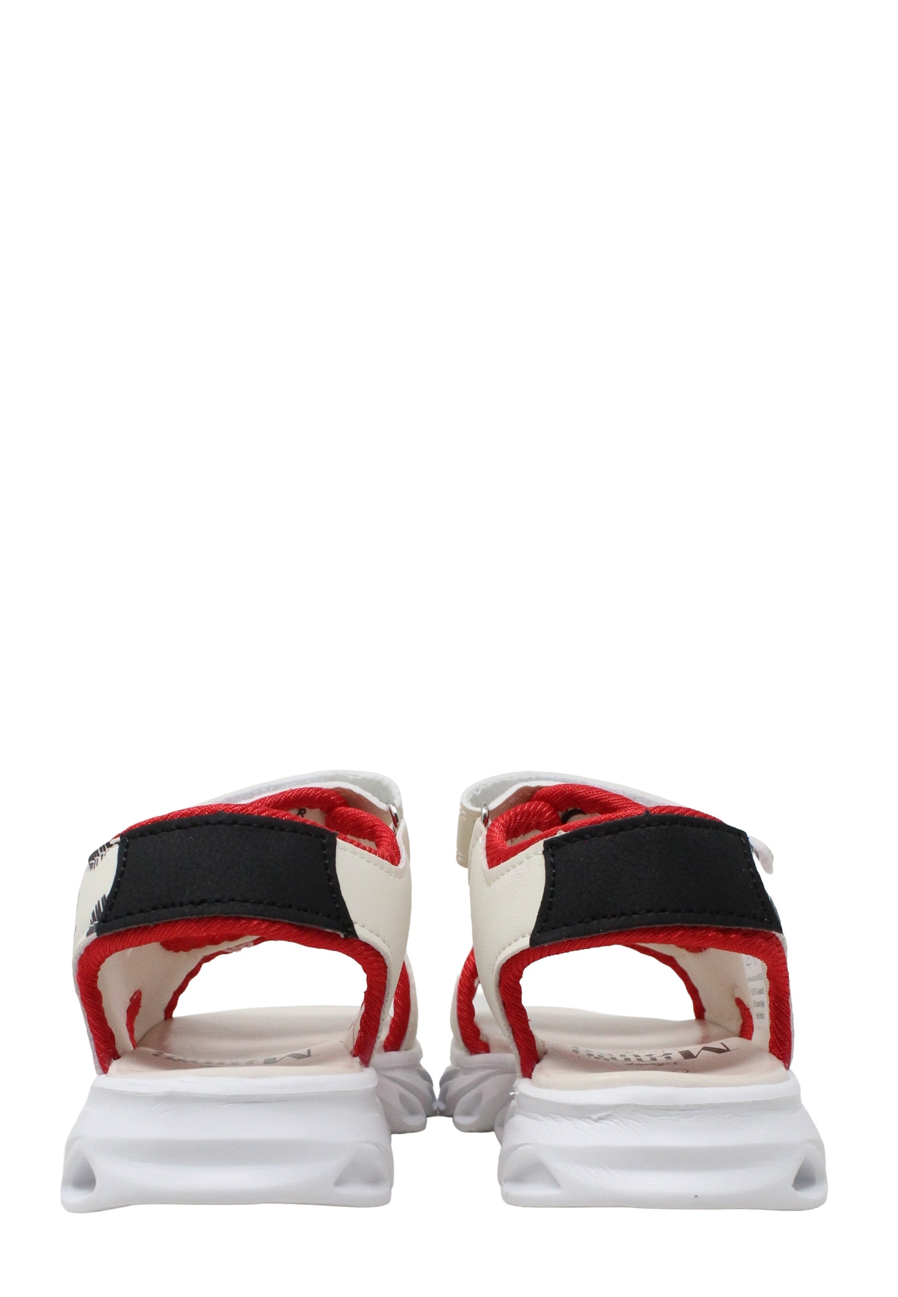 Sandali con strappi Bianco Leomil