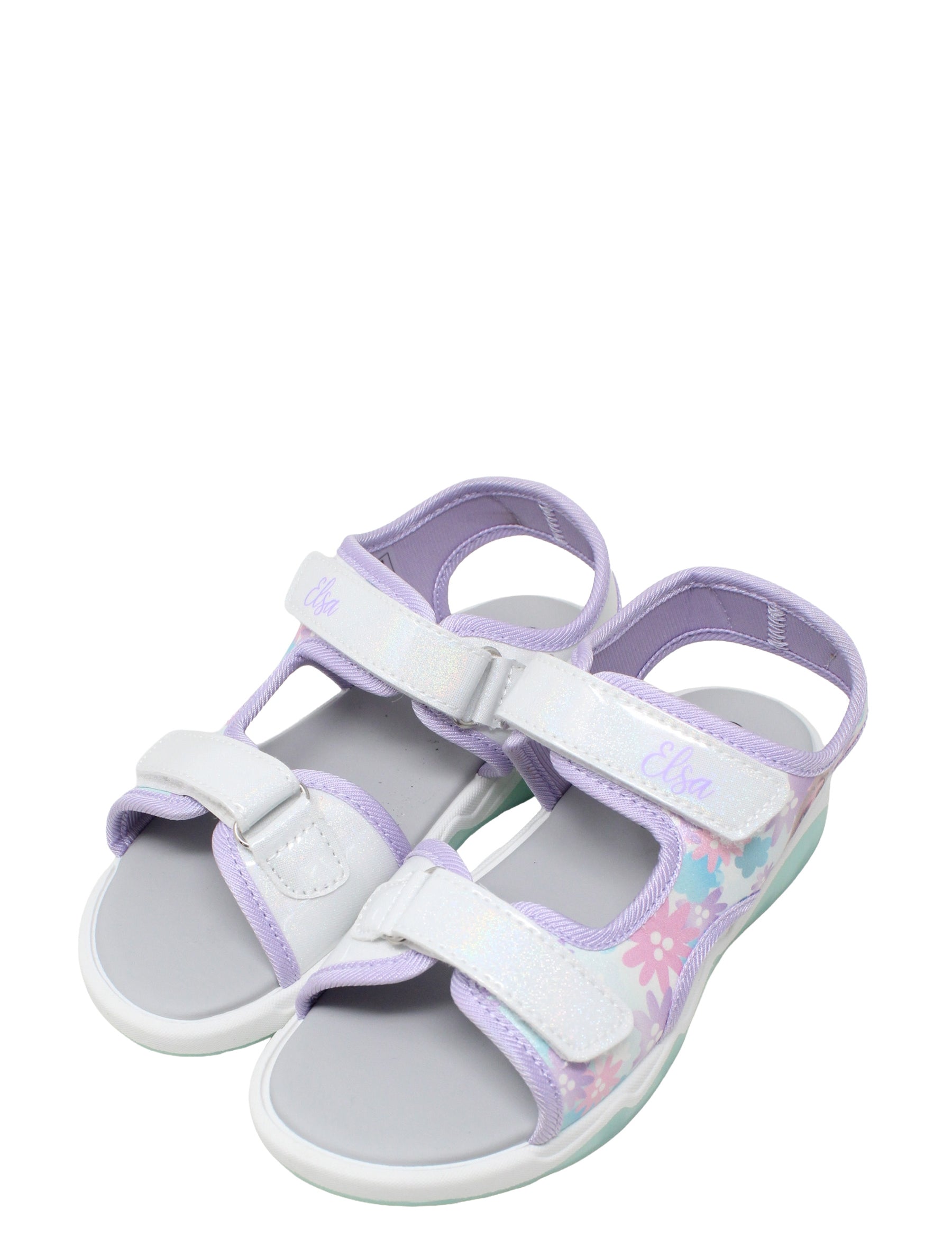 Sandali con strappi Bianco Leomil