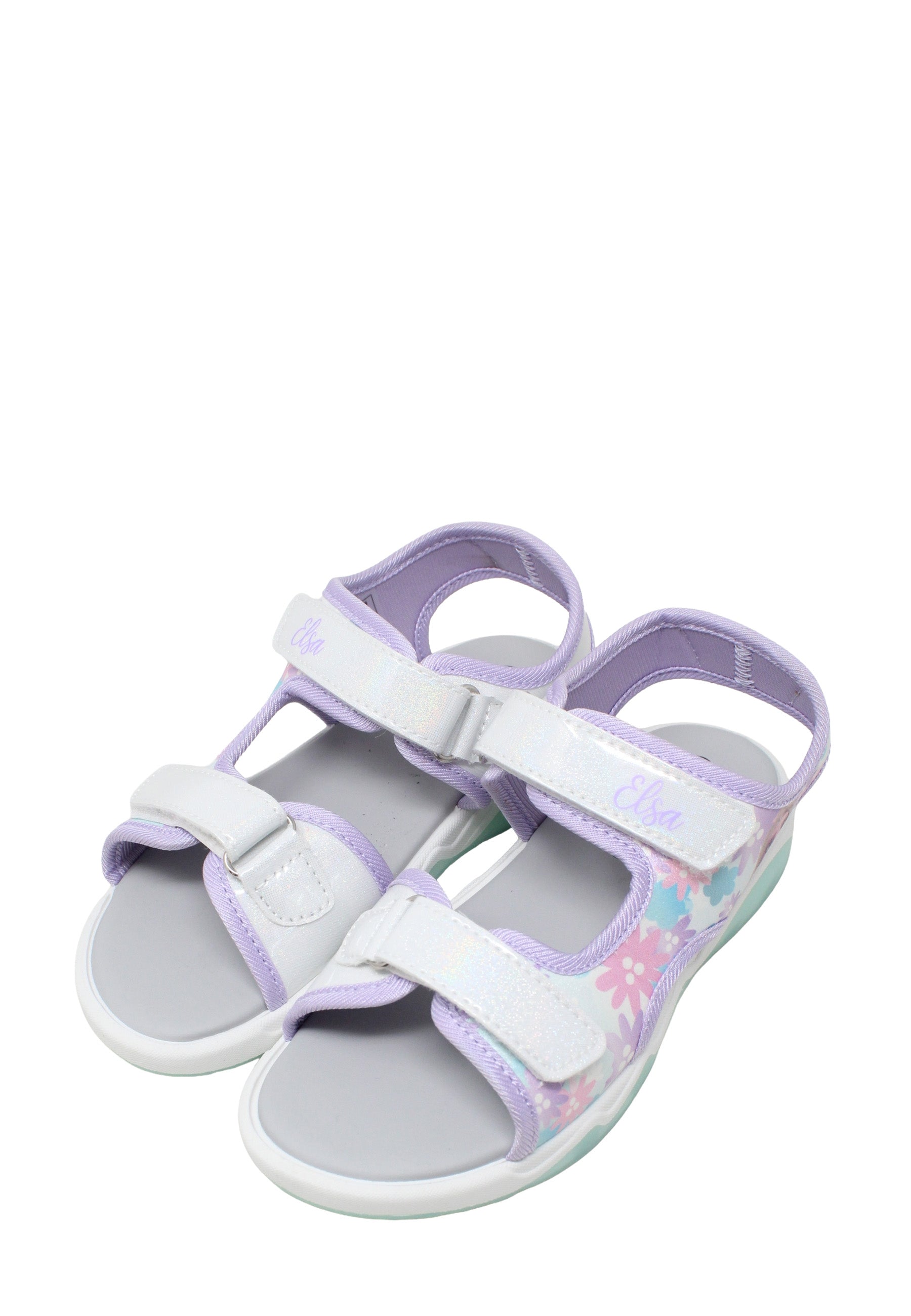 Sandali con strappi Bianco Leomil