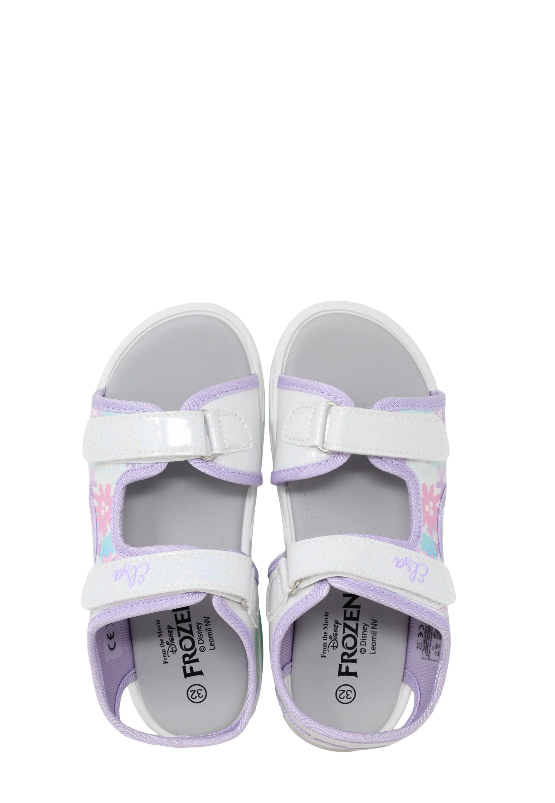Sandali con strappi Bianco Leomil