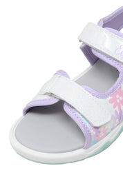 Sandali con strappi Bianco Leomil
