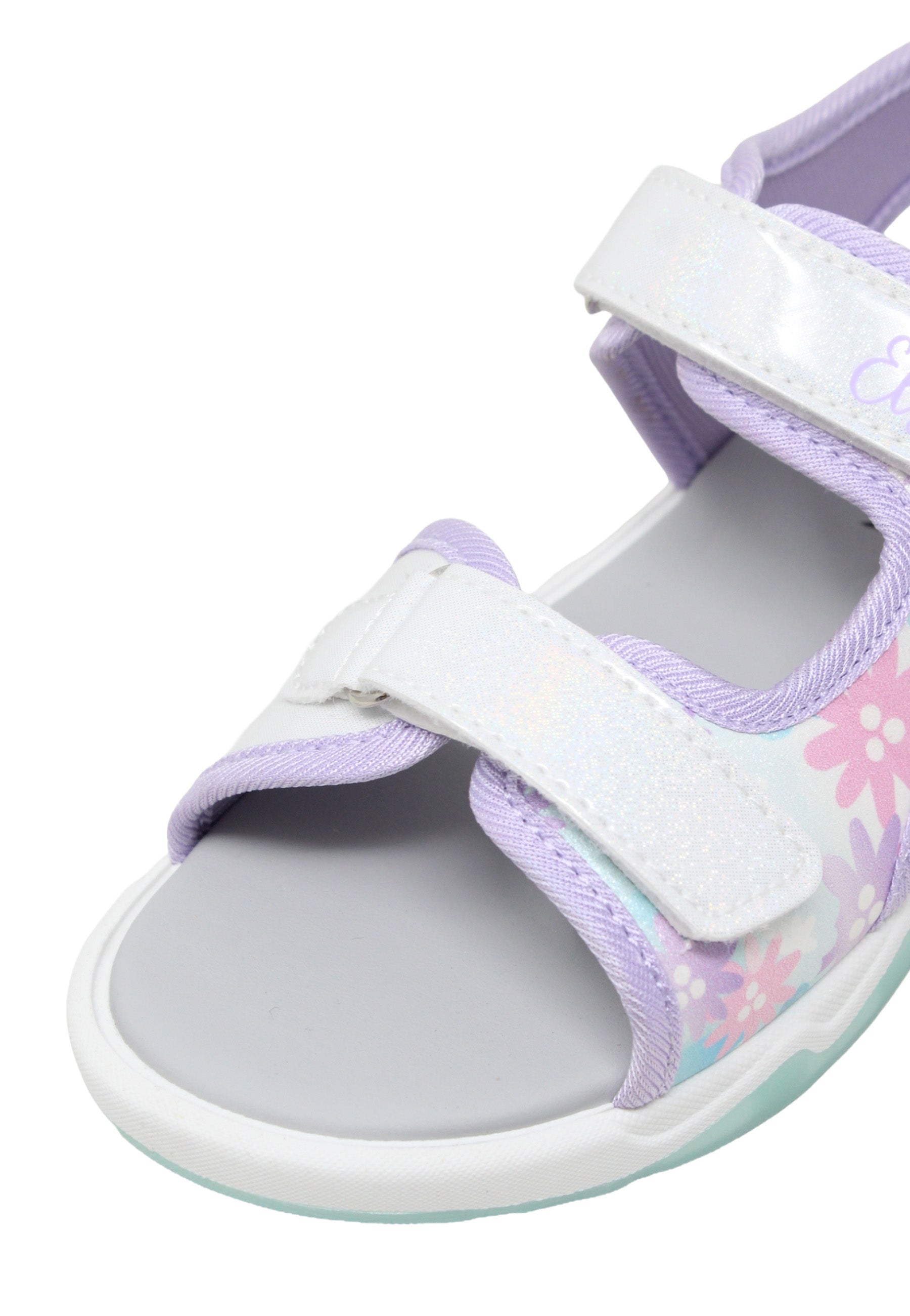 Sandali con strappi Bianco Leomil