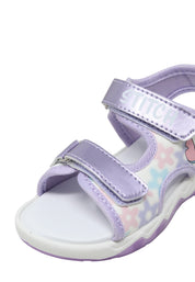 Sandali con strappi Bianco Leomil