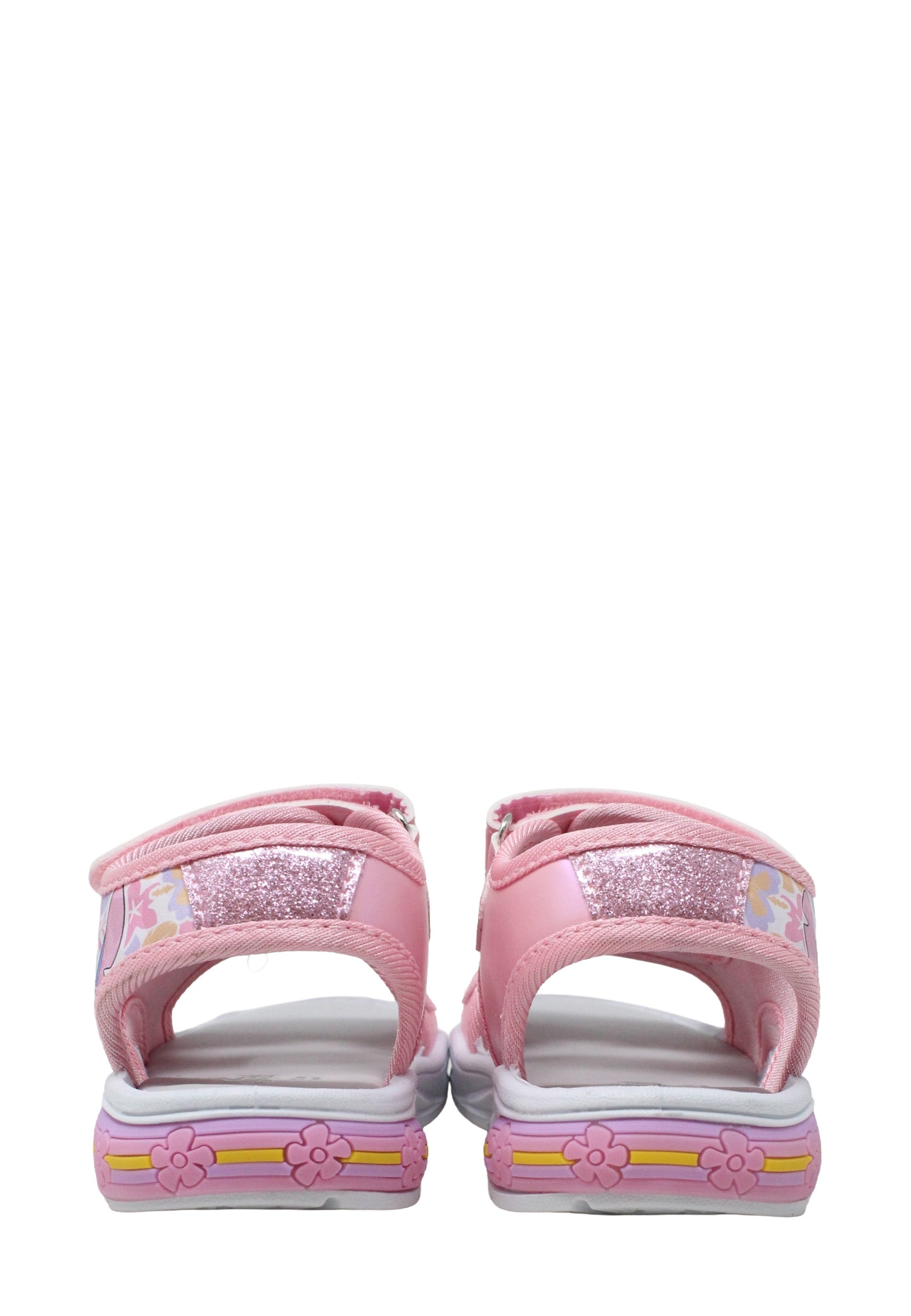 Sandali con strappi Rosa Leomil
