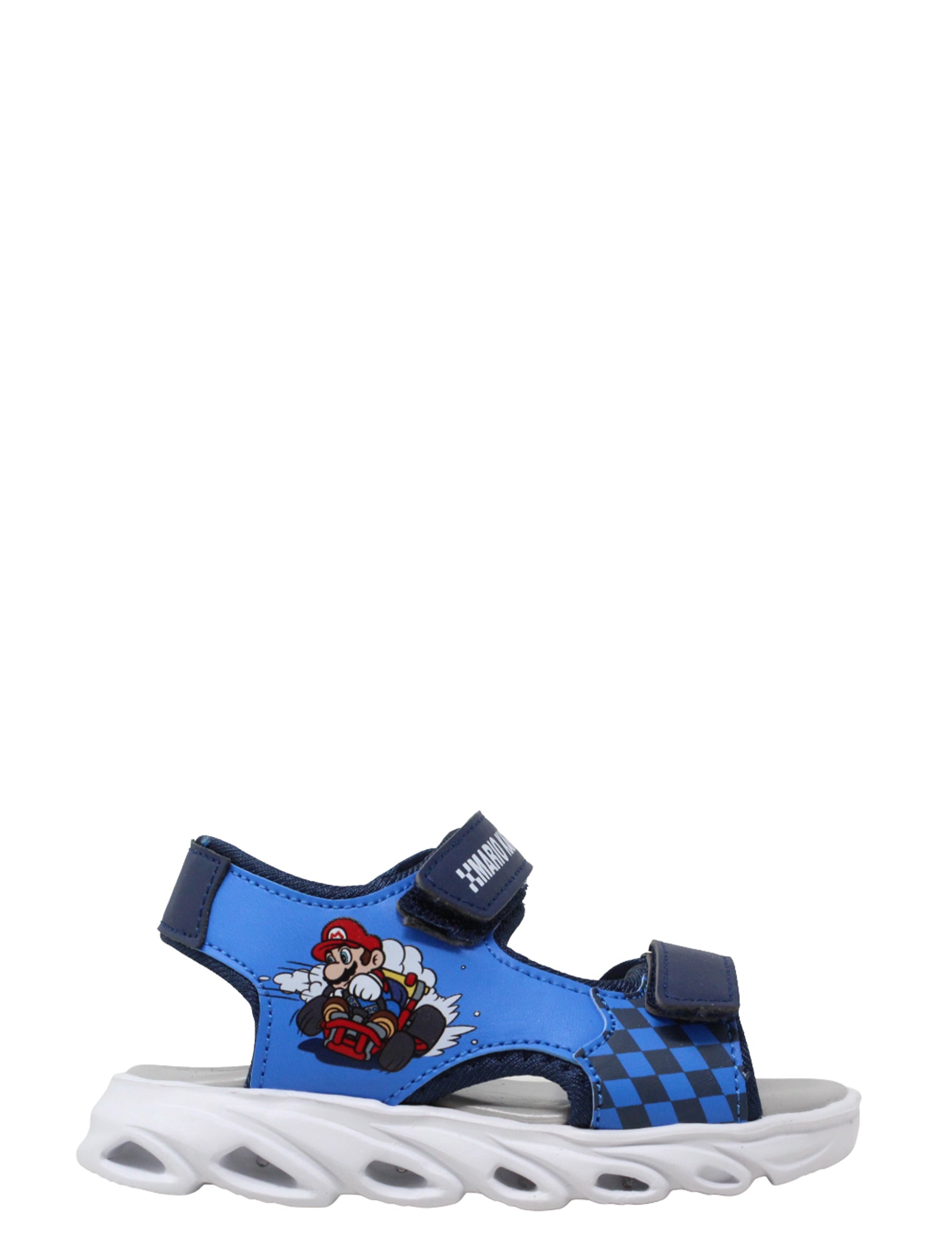 Sandali con strappi Blu Leomil