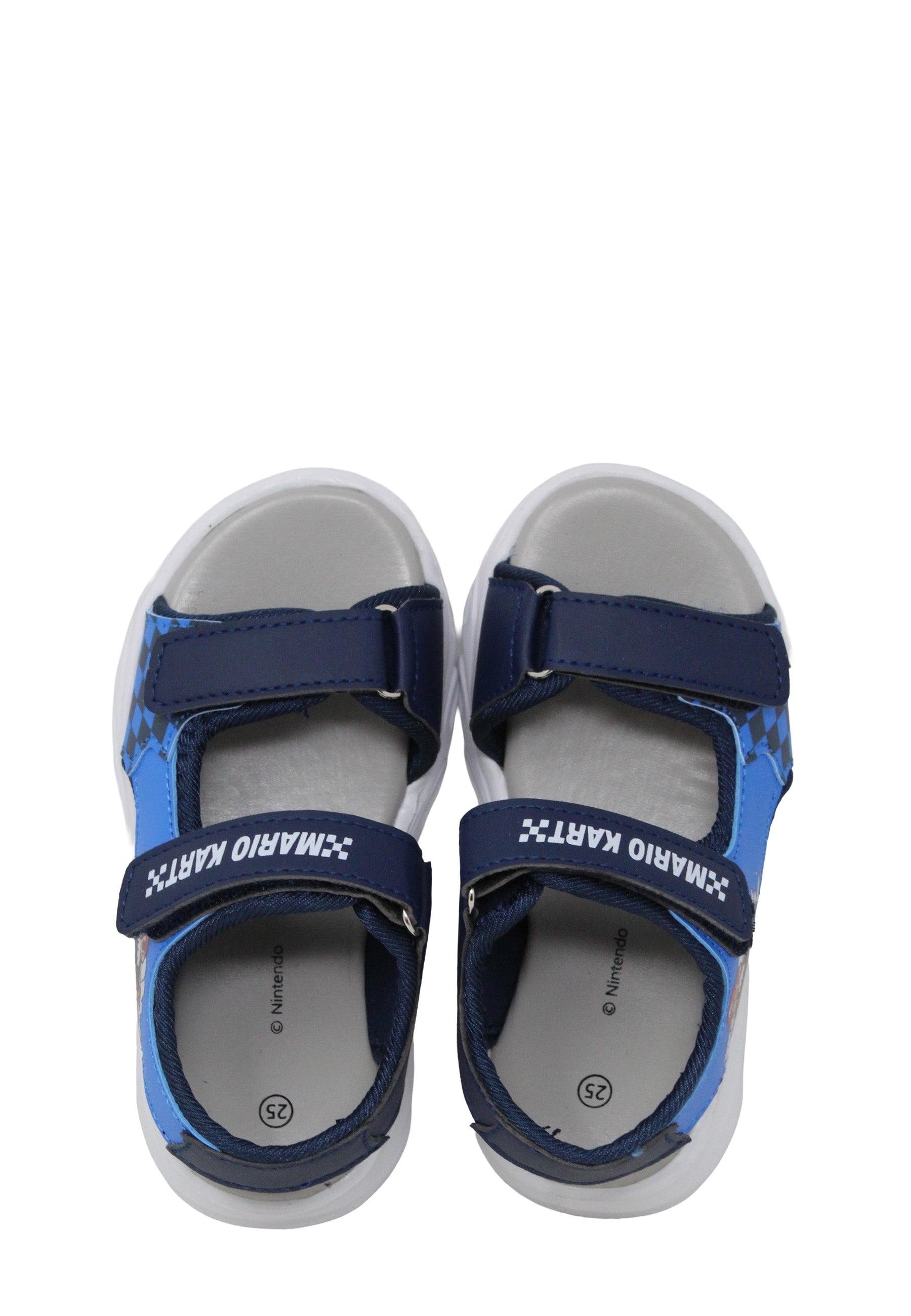 Sandali con strappi Blu Leomil
