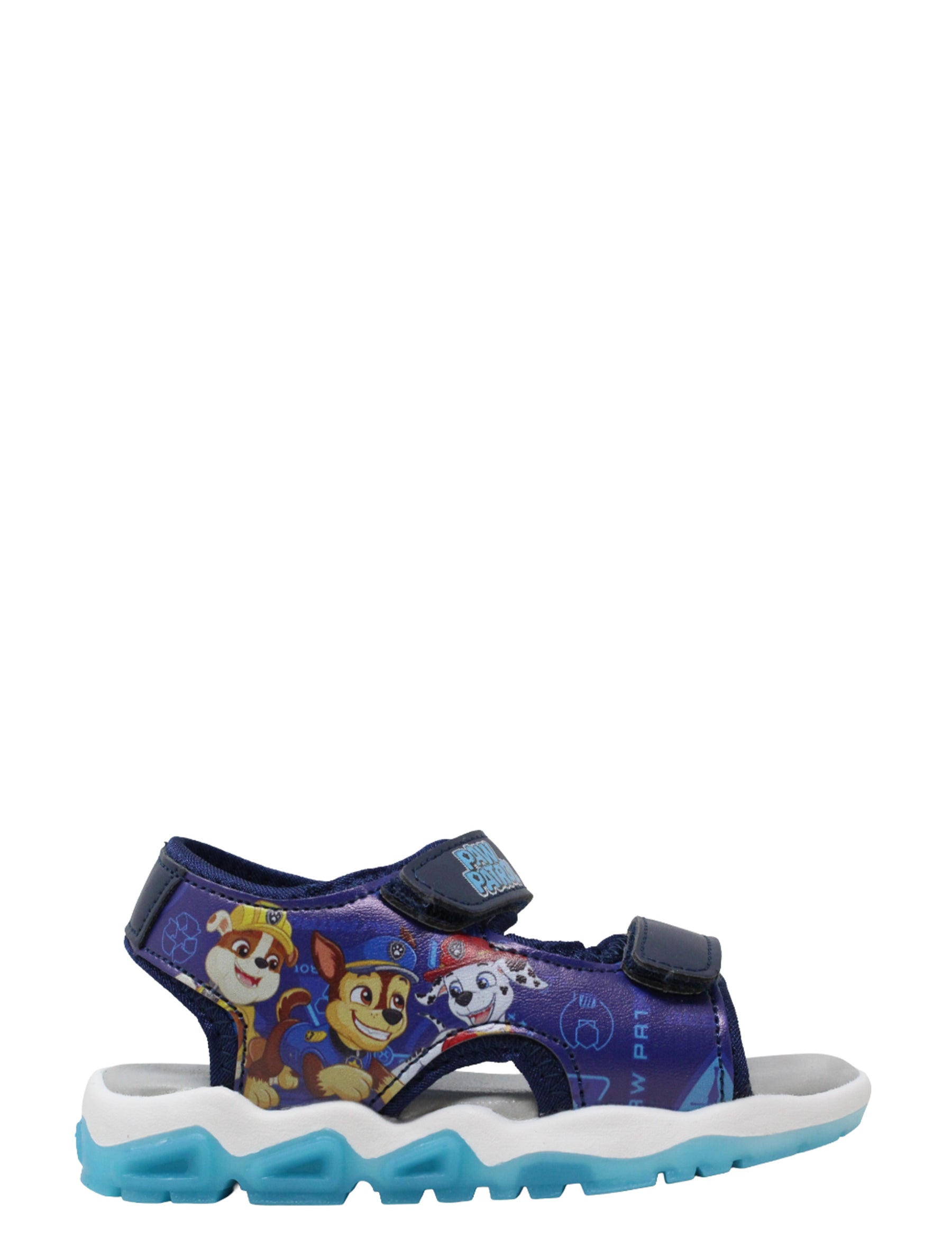 Sandali con strappi Blu Leomil
