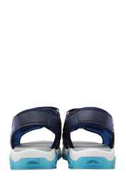 Sandali con strappi Blu Leomil