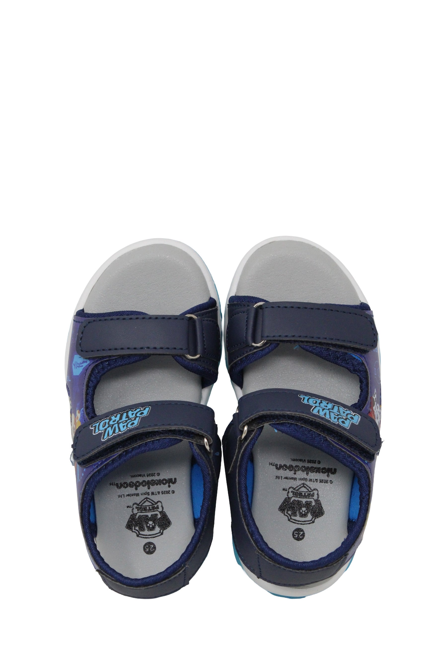 Sandali con strappi Blu Leomil