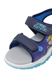 Sandali con strappi Blu Leomil
