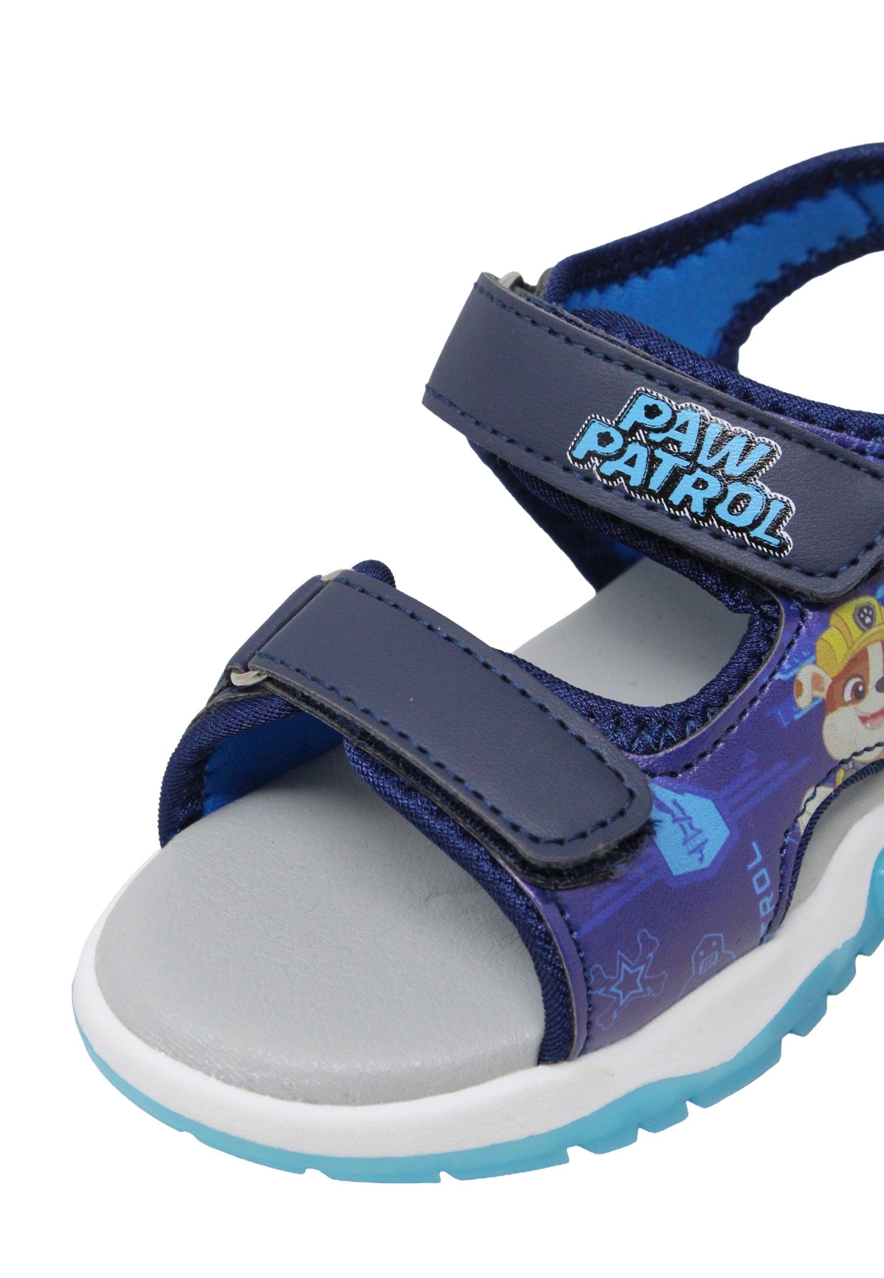 Sandali con strappi Blu Leomil