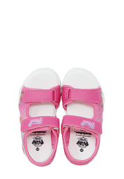Sandali con strappi Rosa Leomil