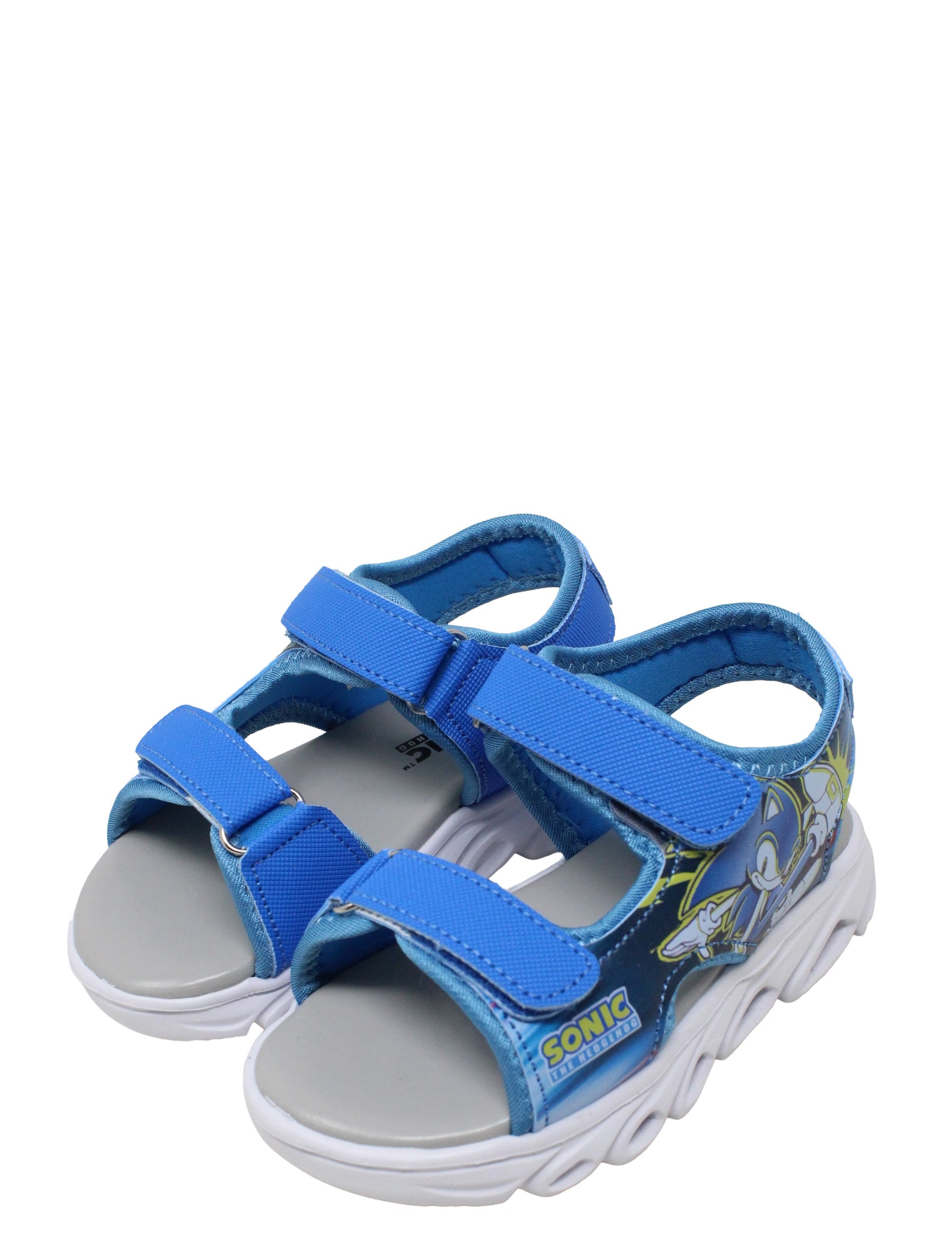 Sandali con strappi Blu Leomil