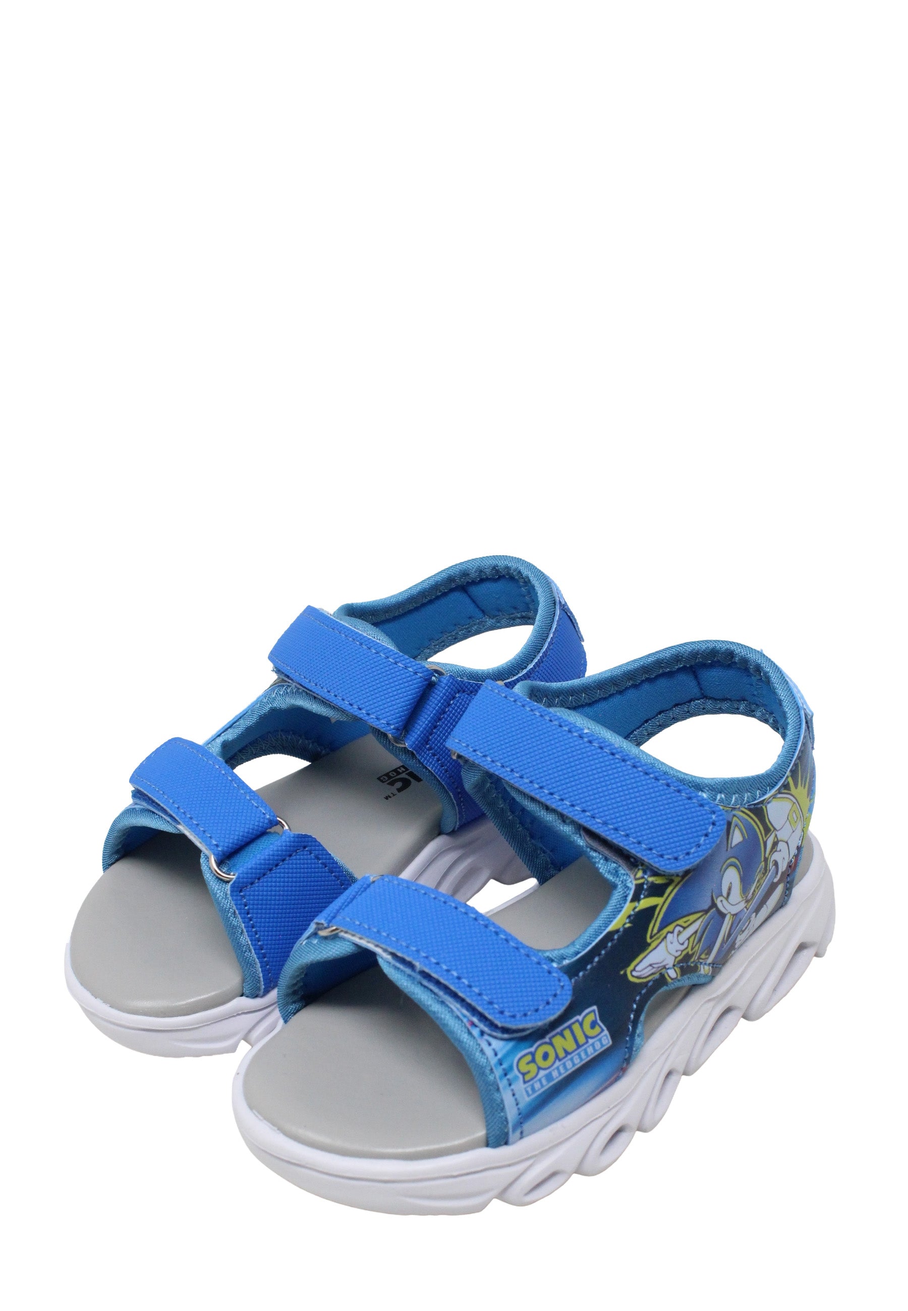 Sandali con strappi Blu Leomil