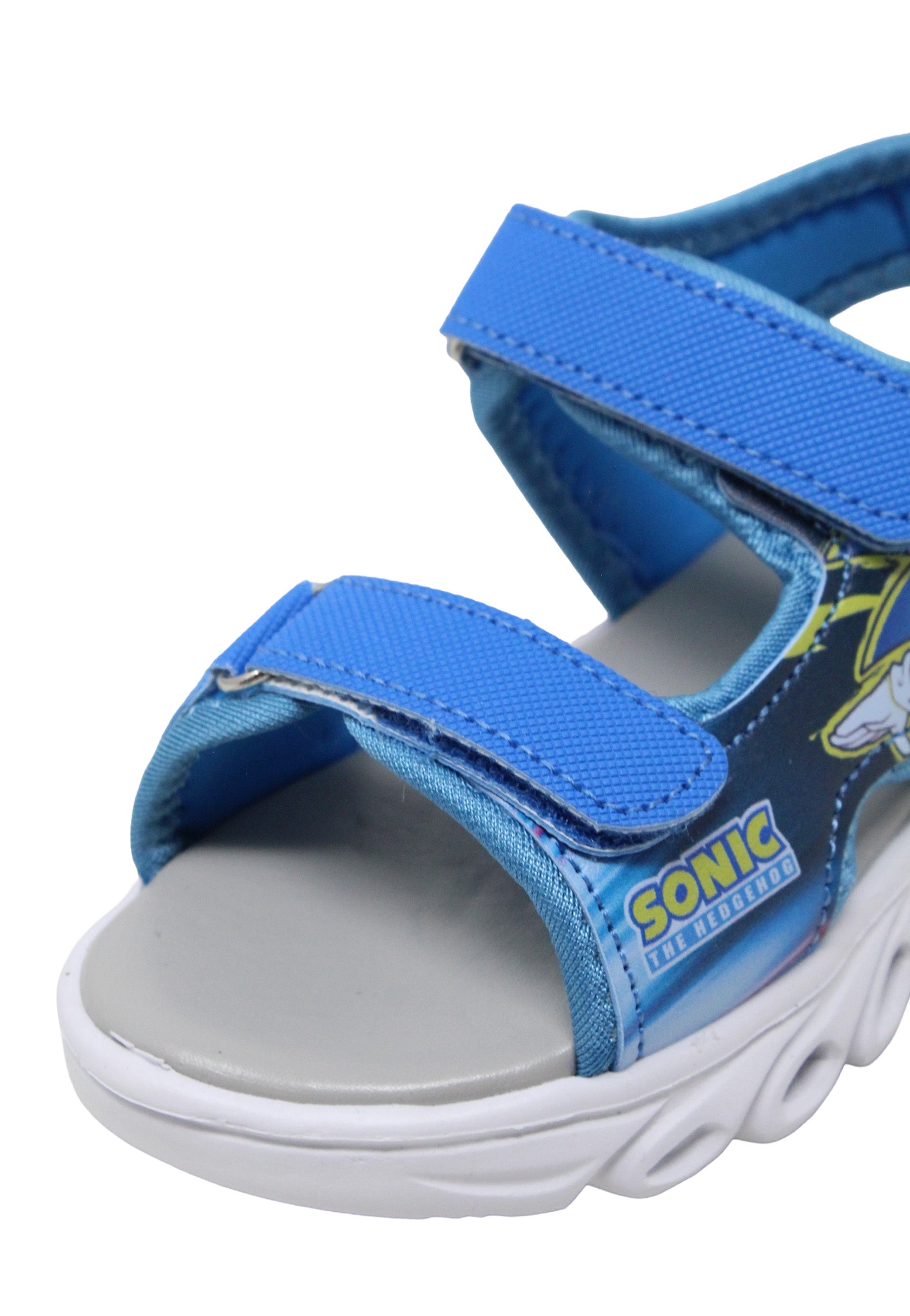 Sandali con strappi Blu Leomil