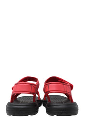 Sandali con strappi Rosso Leomil