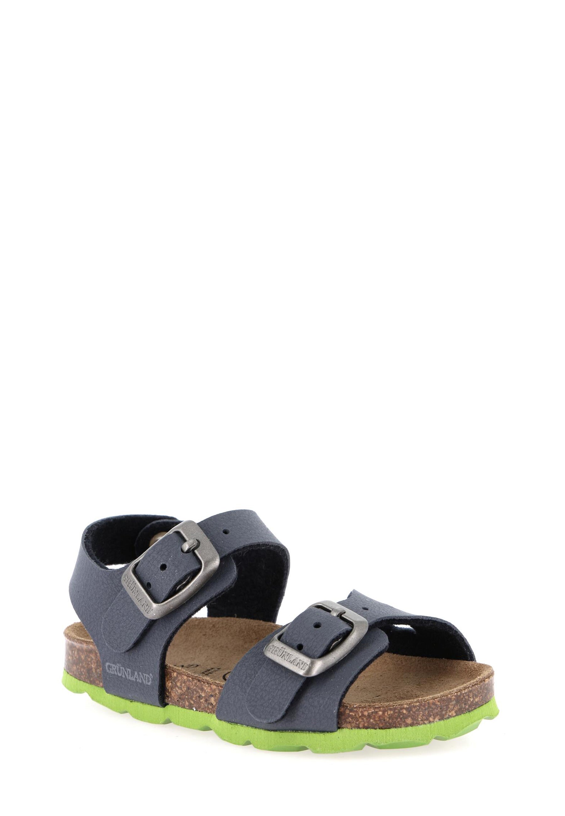 Sandali Blu Lime Grunland Junior