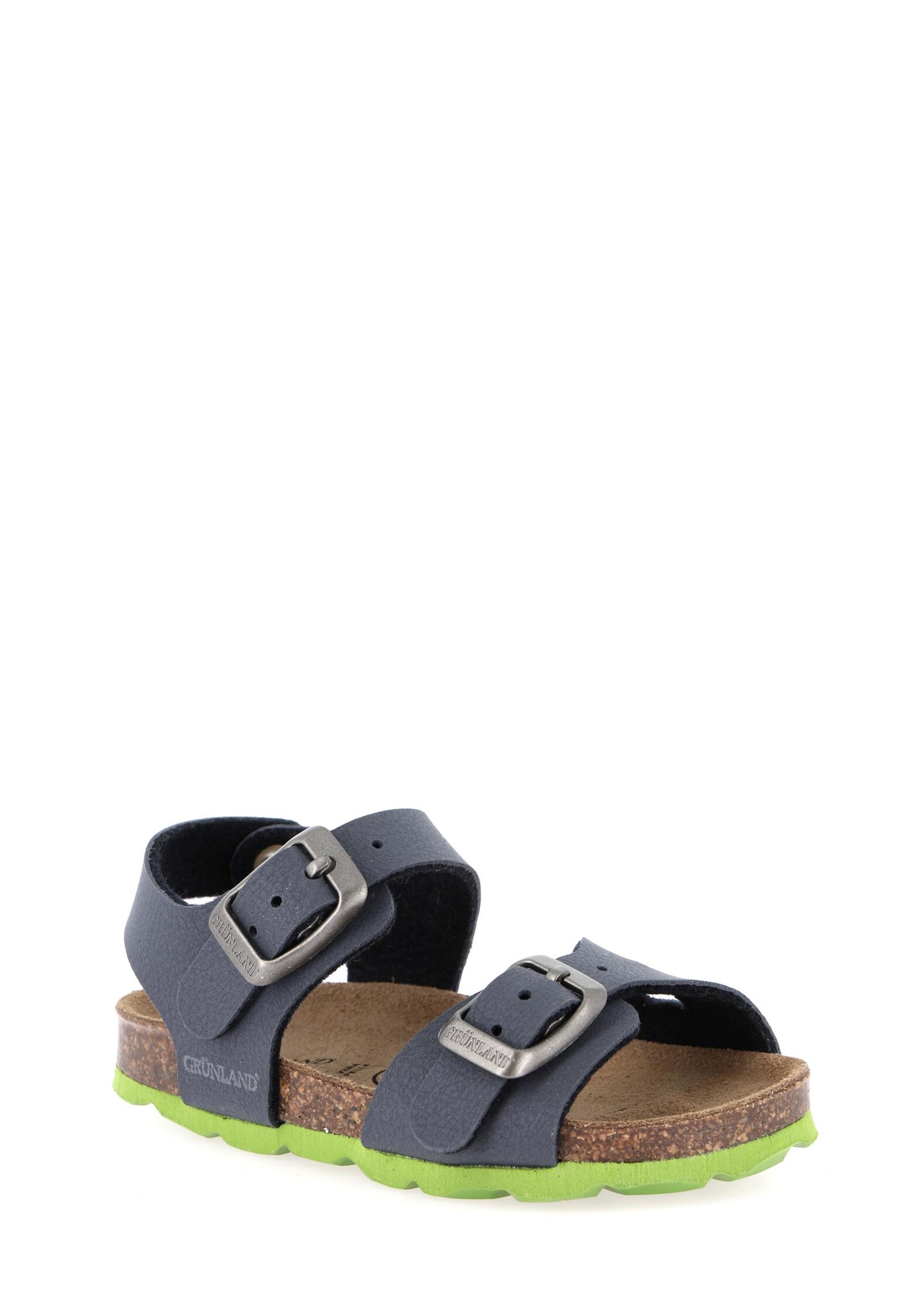 Sandali Blu Lime Grunland Junior