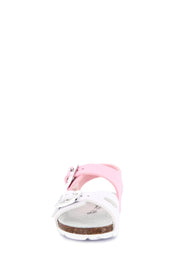 Sandali Bianco Rosa Grunland Junior
