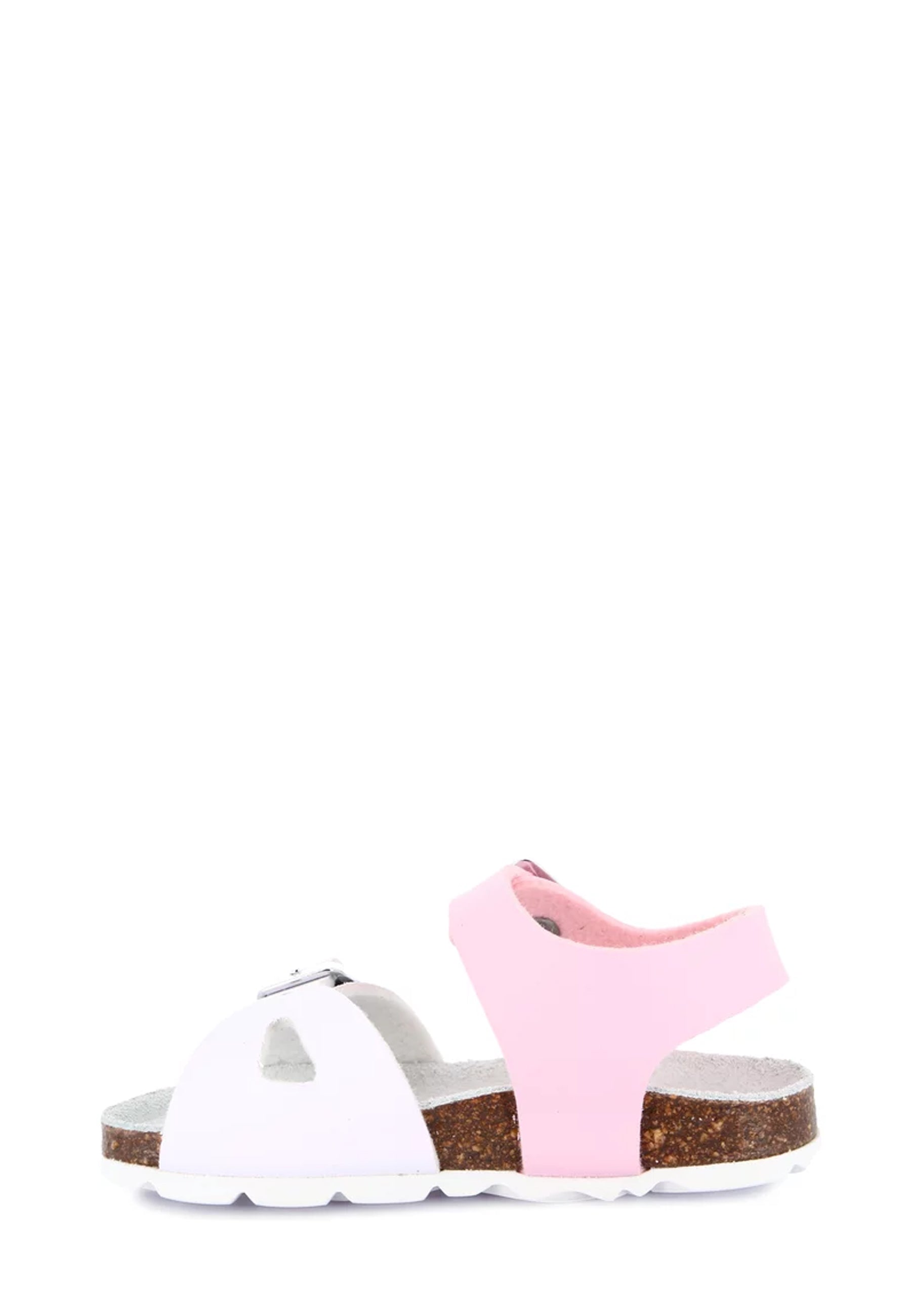 Sandali Bianco Rosa Grunland Junior