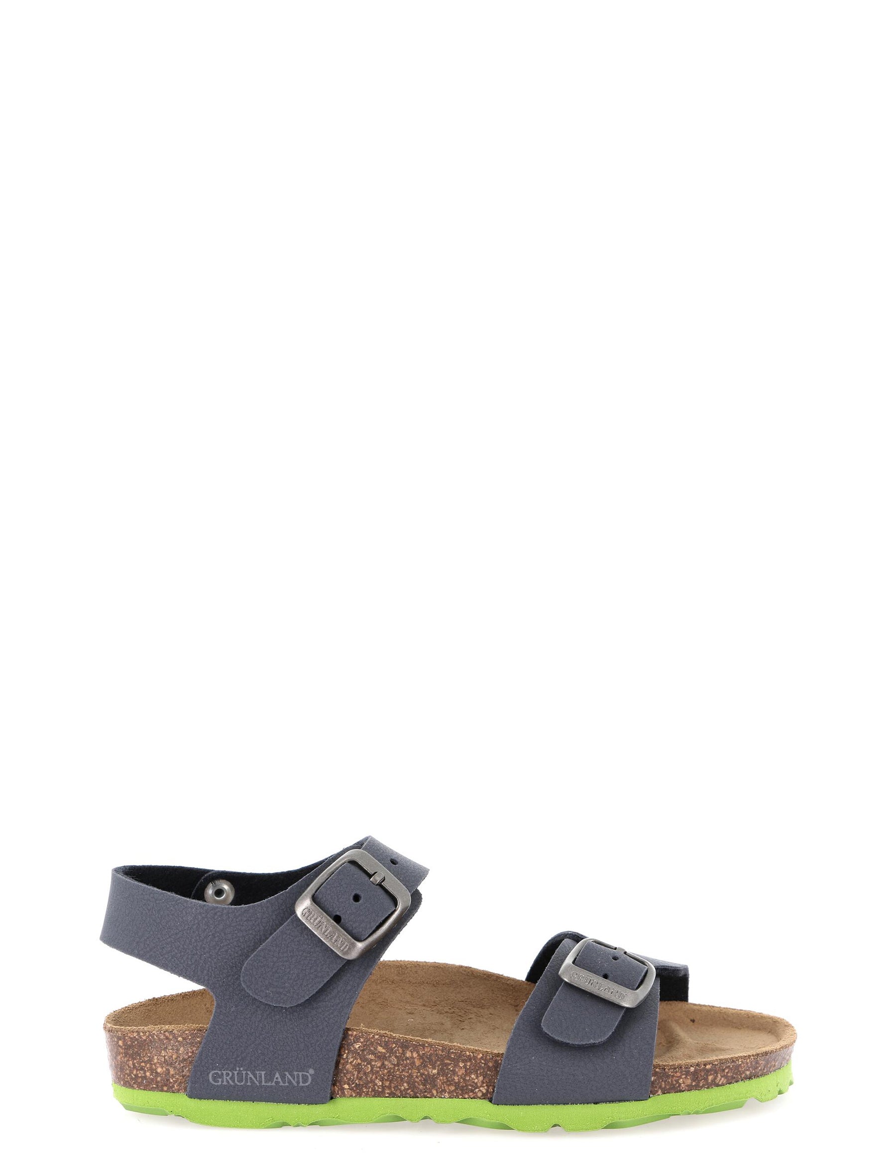 Sandali Blu Verde Grunland Junior