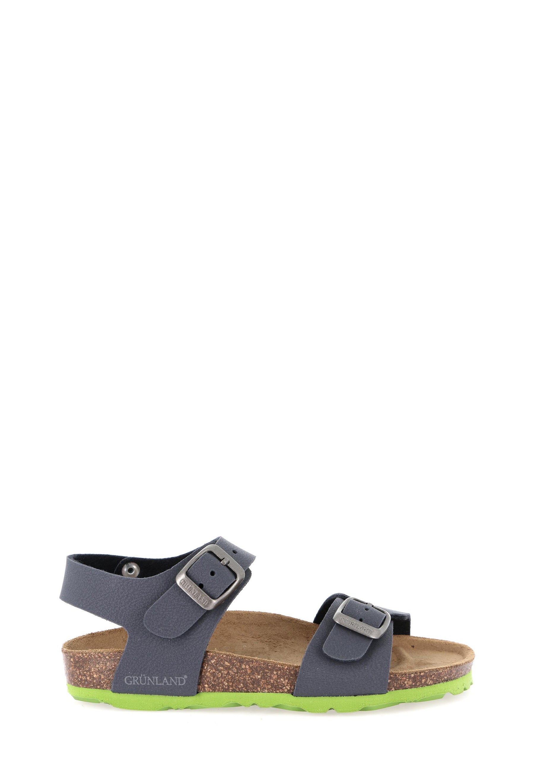 Sandali Blu Verde Grunland Junior