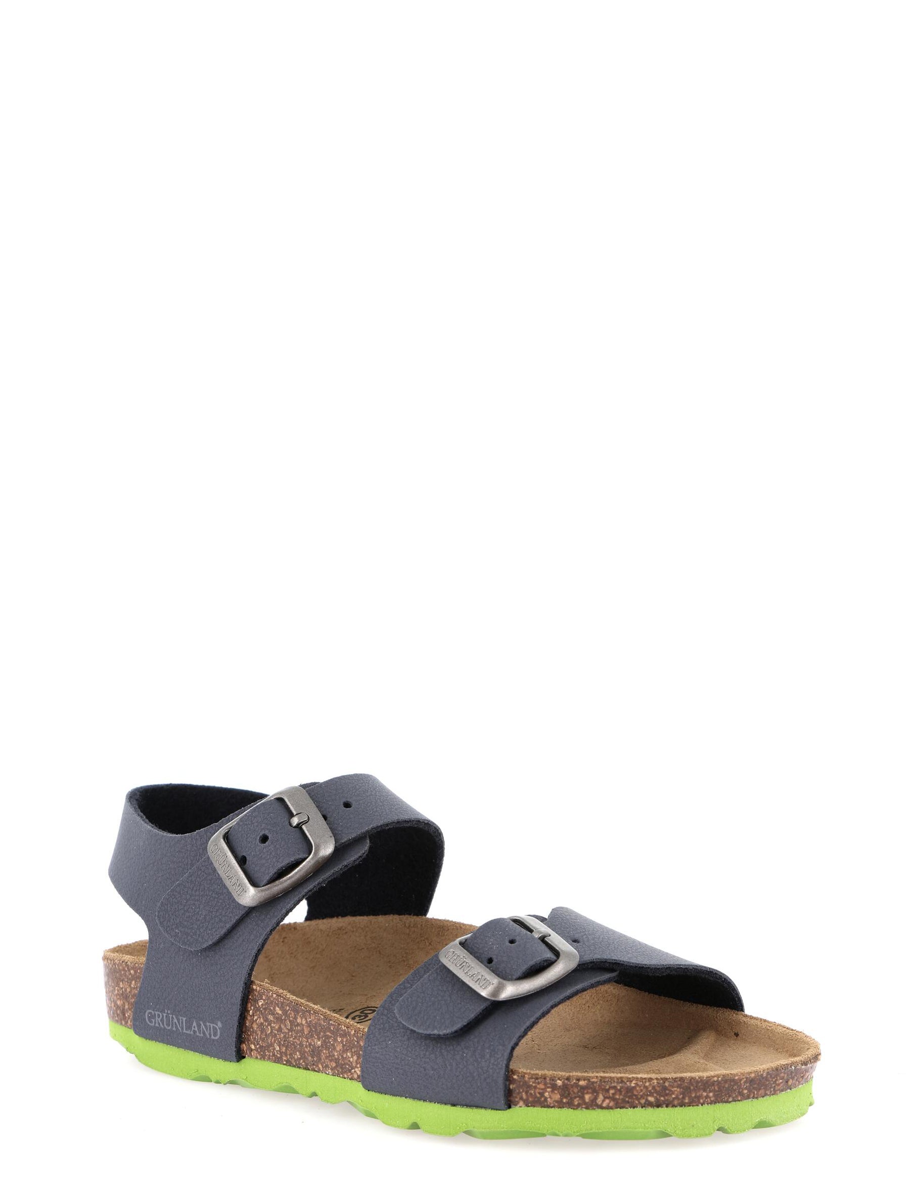 Sandali Blu Verde Grunland Junior