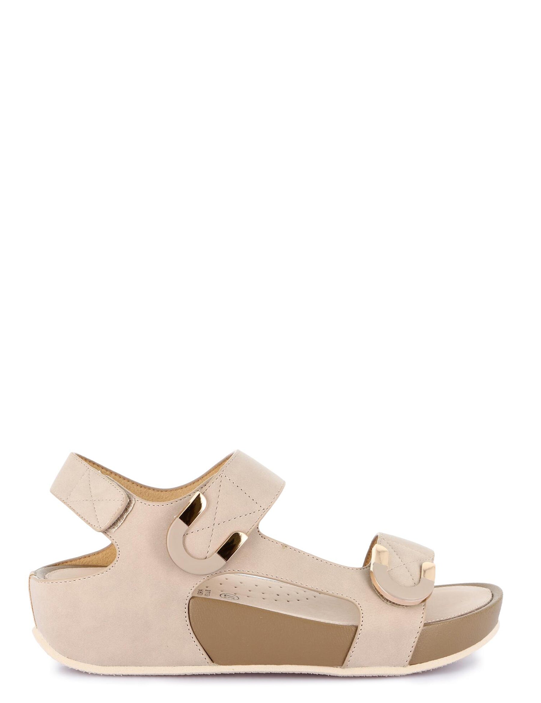 Sandali con strappi Beige Grunland